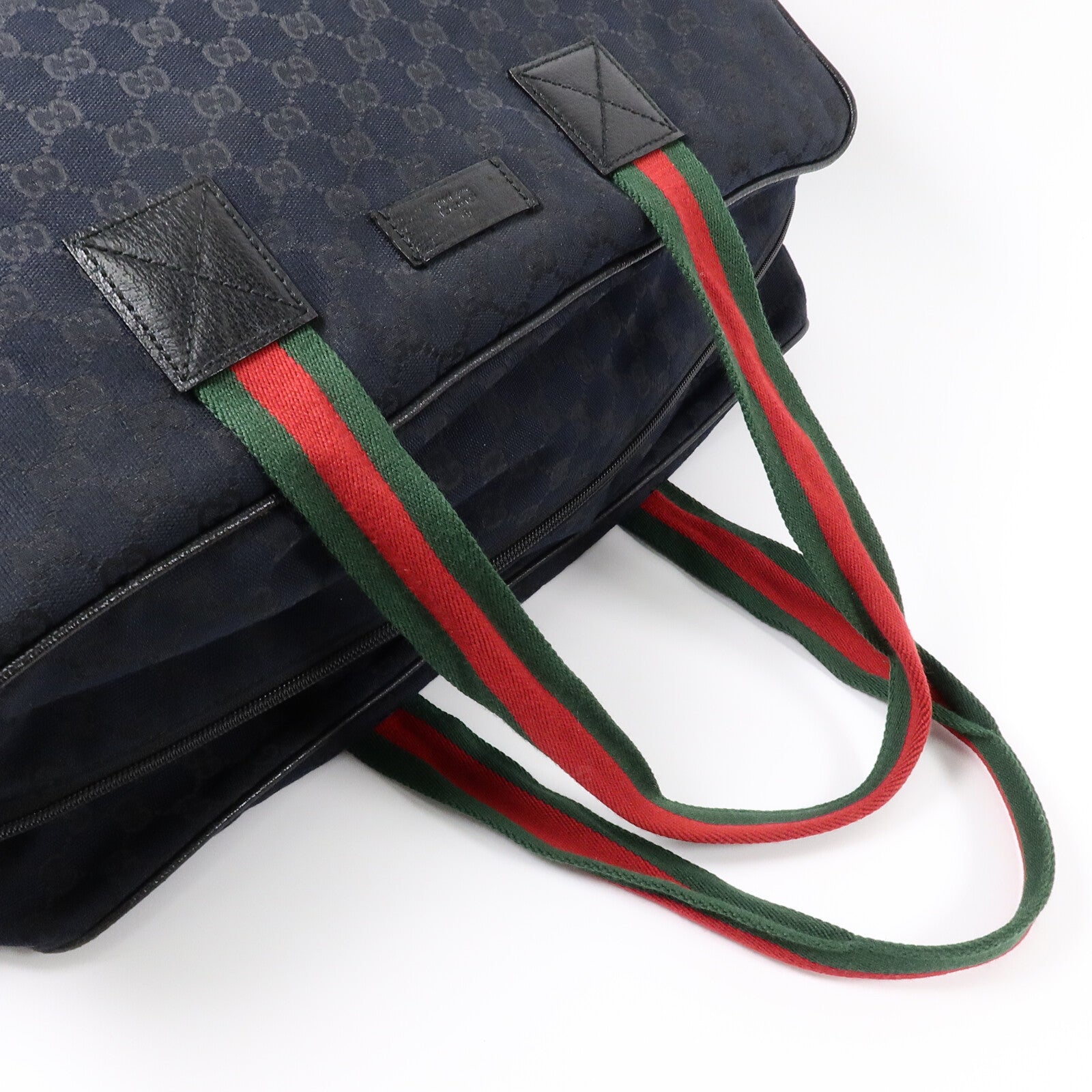 GUCCI 帆布Boston Bag肩背袋