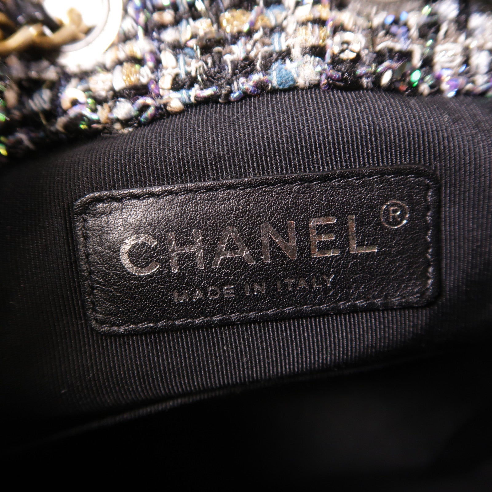 CHANEL 粗花呢Backpace背包