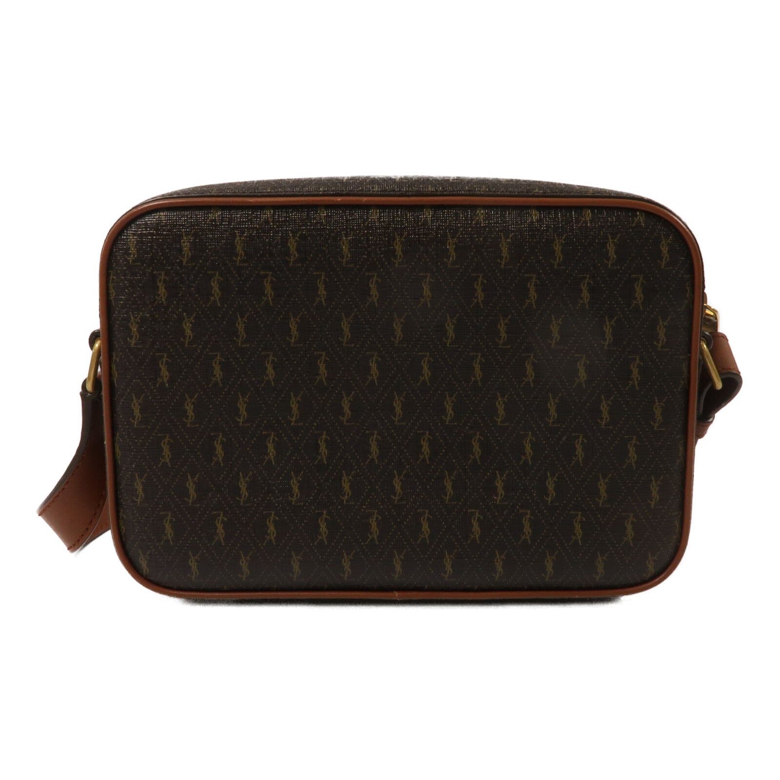 SAINT LAURENT 塗層帆布Camera Bag肩背袋