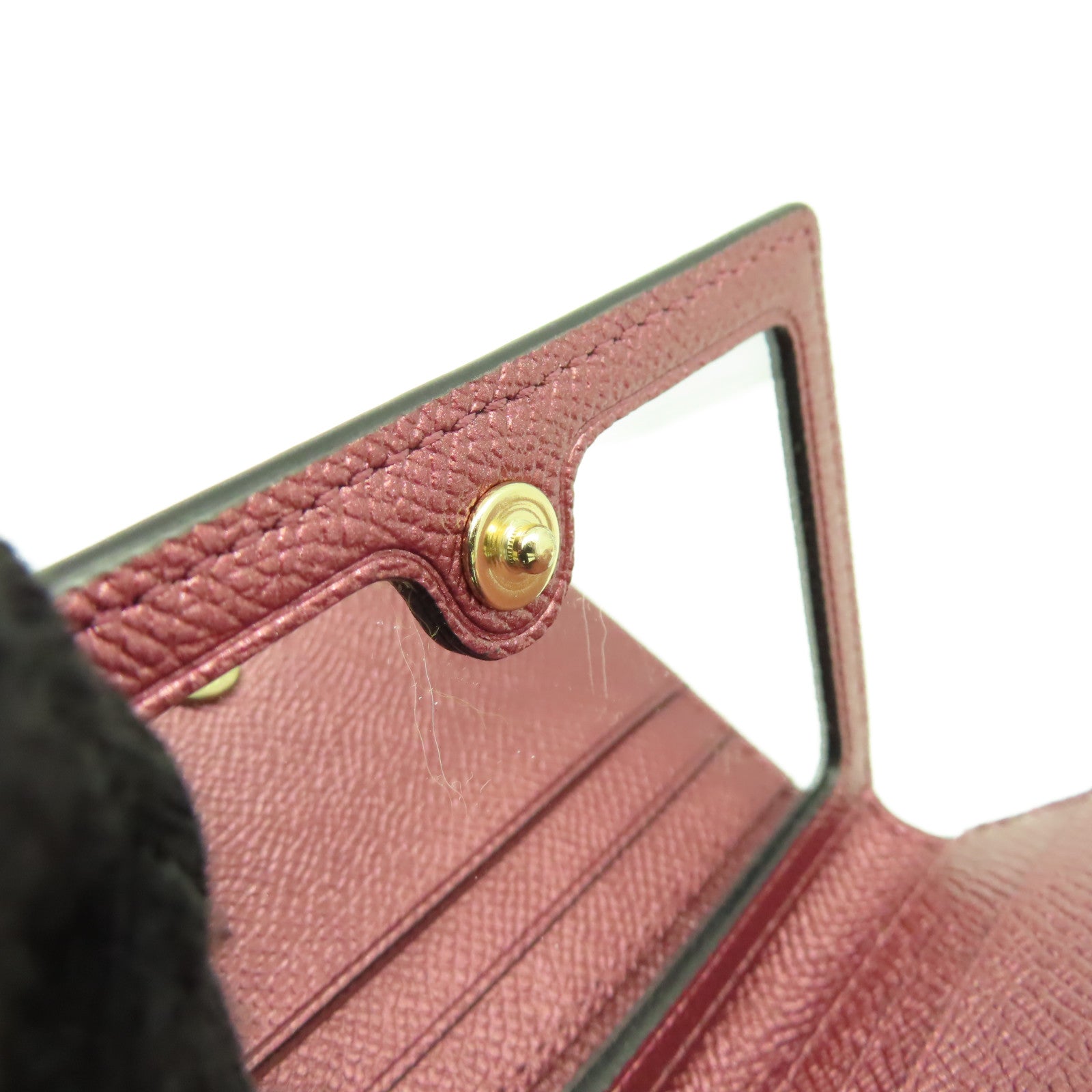 COACH 塗層帆布Pouch Set手拿包啡色
