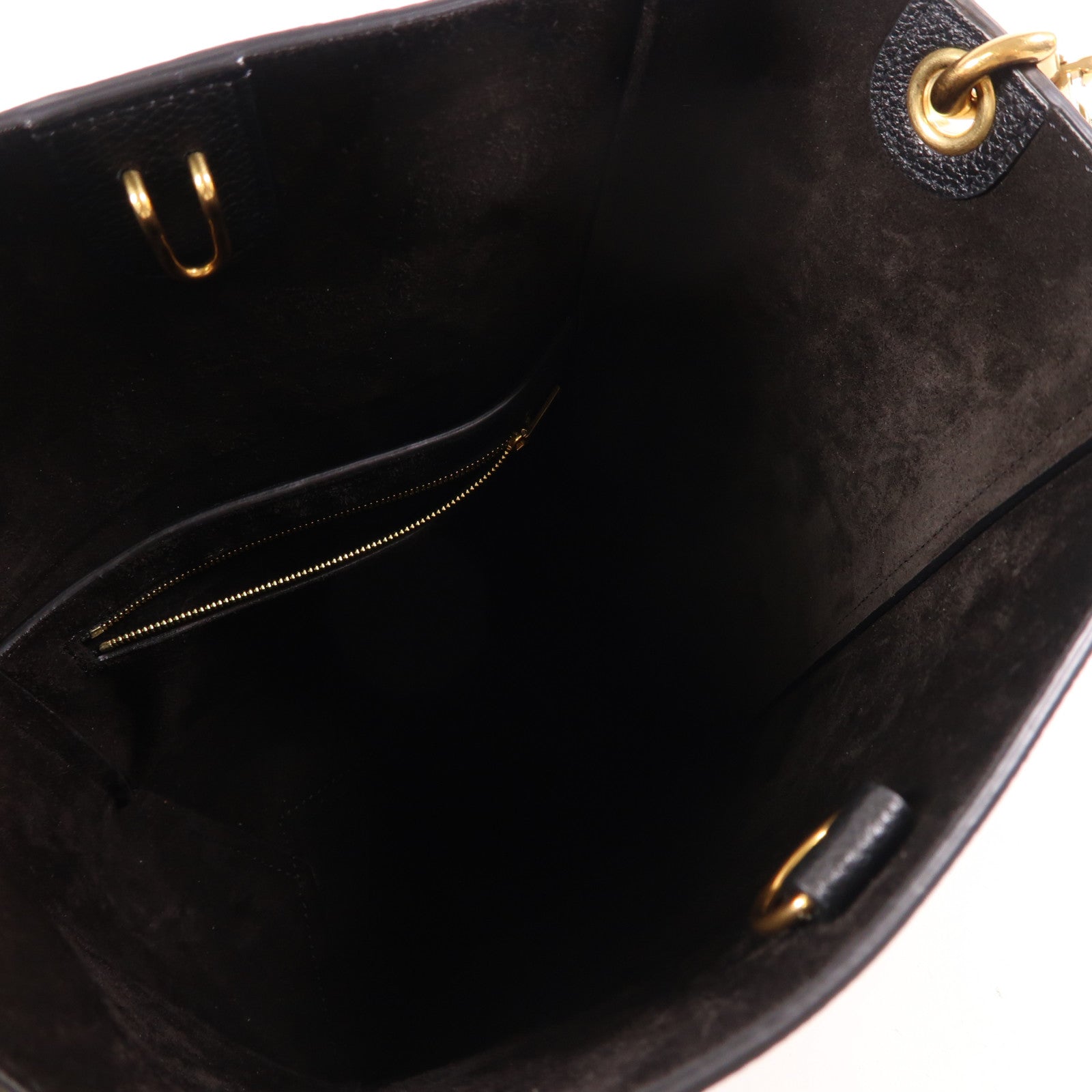 CELINE 牛皮皮革Sangle Bucket金扣肩背袋