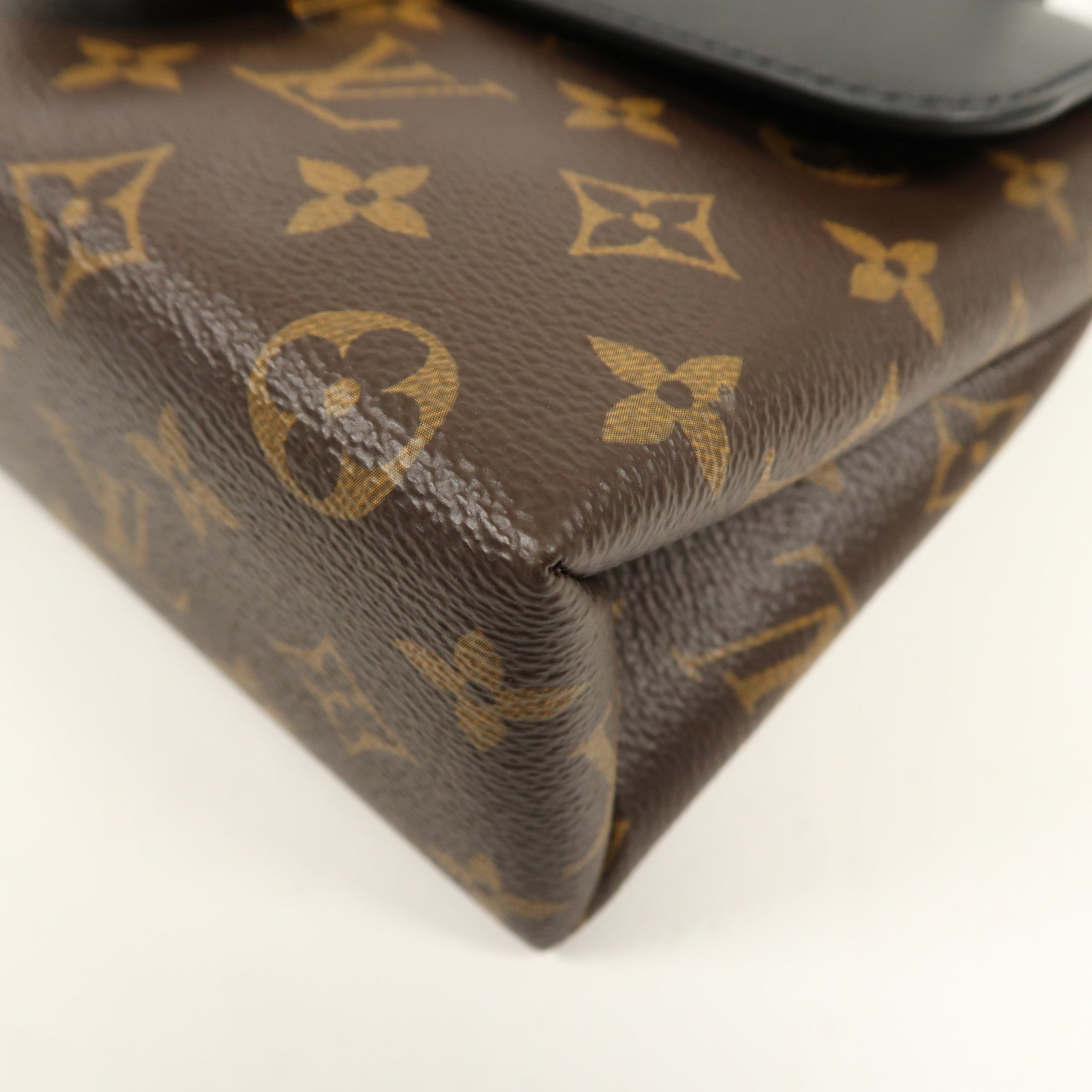 LOUIS VUITTON LV GHW Locky BB 2way Shoulder Handbag M44141 Monogram Brown/Black
