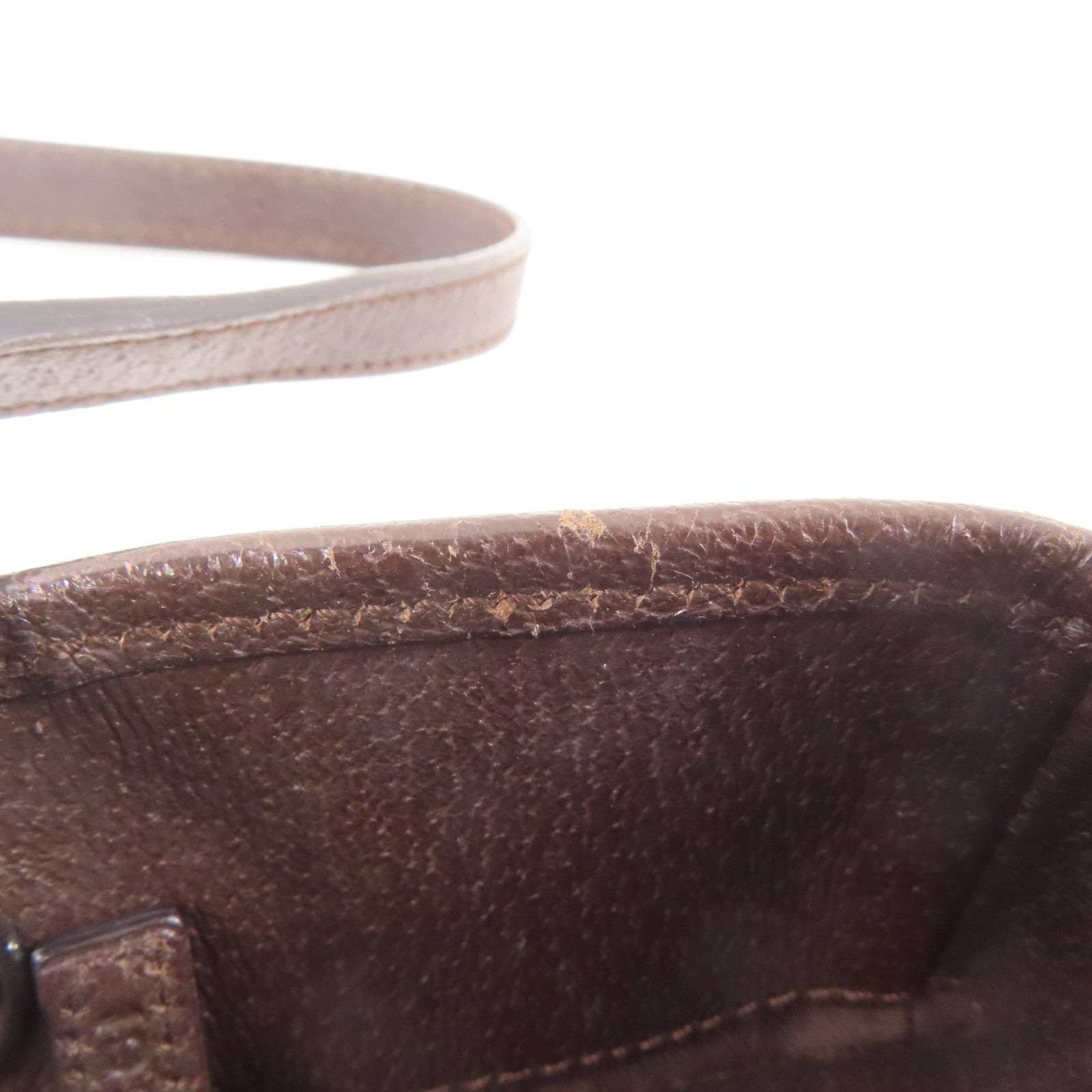 GUCCI 帆布Tote Bag銀扣肩背袋啡色