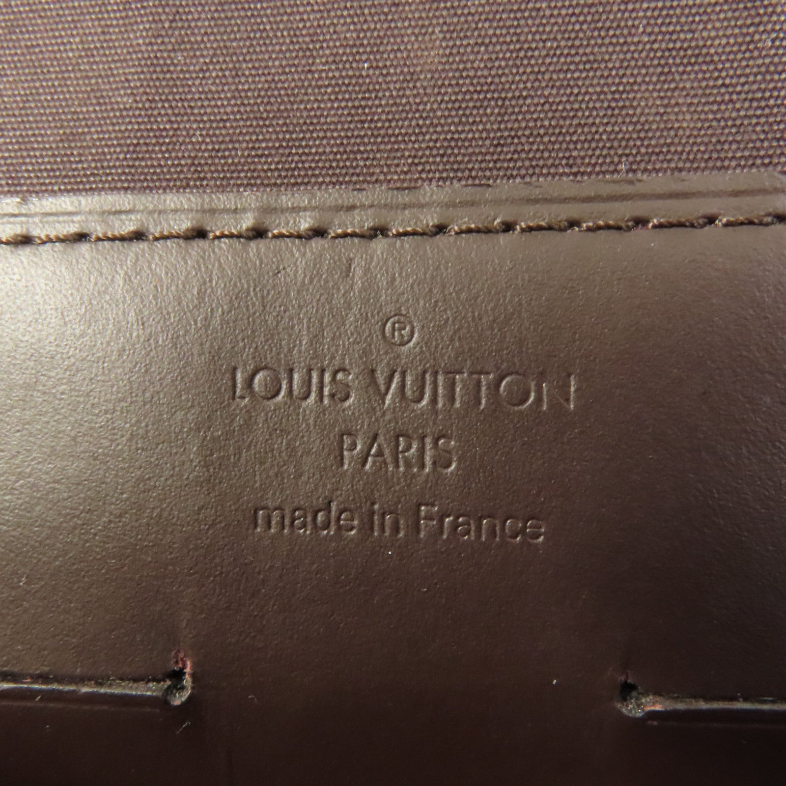LOUIS VUITTON Monogram Vernis Ana金扣肩背袋