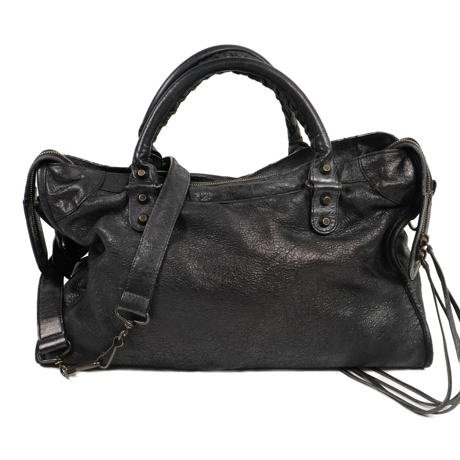 BALENCIAGA 羊皮皮革Le City Tote手挽肩背兩用袋