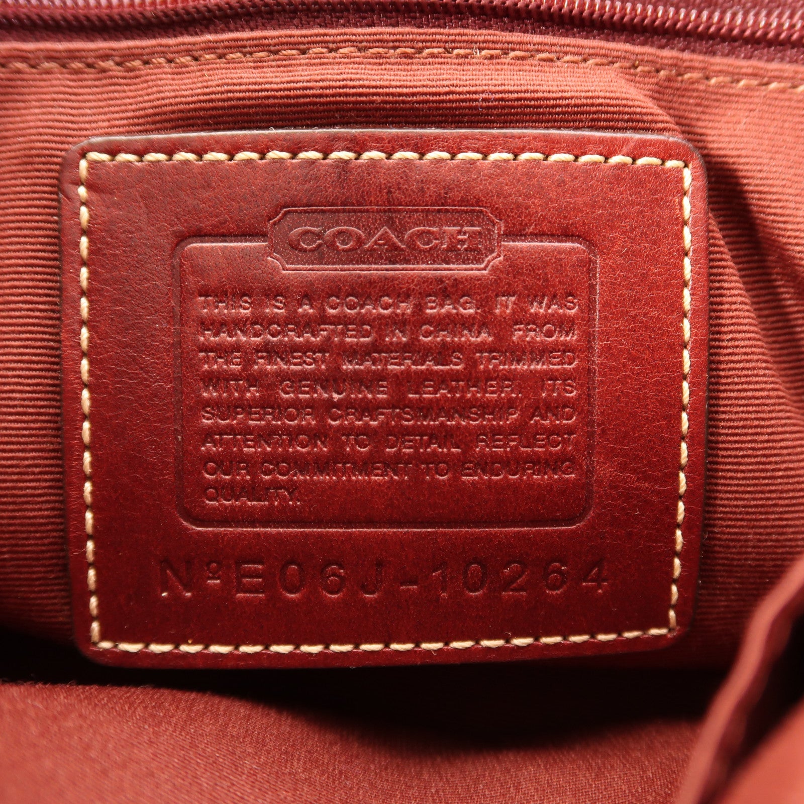 COACH 蛇皮皮革/帆布/皮革Shoulder Bag銀扣肩背袋