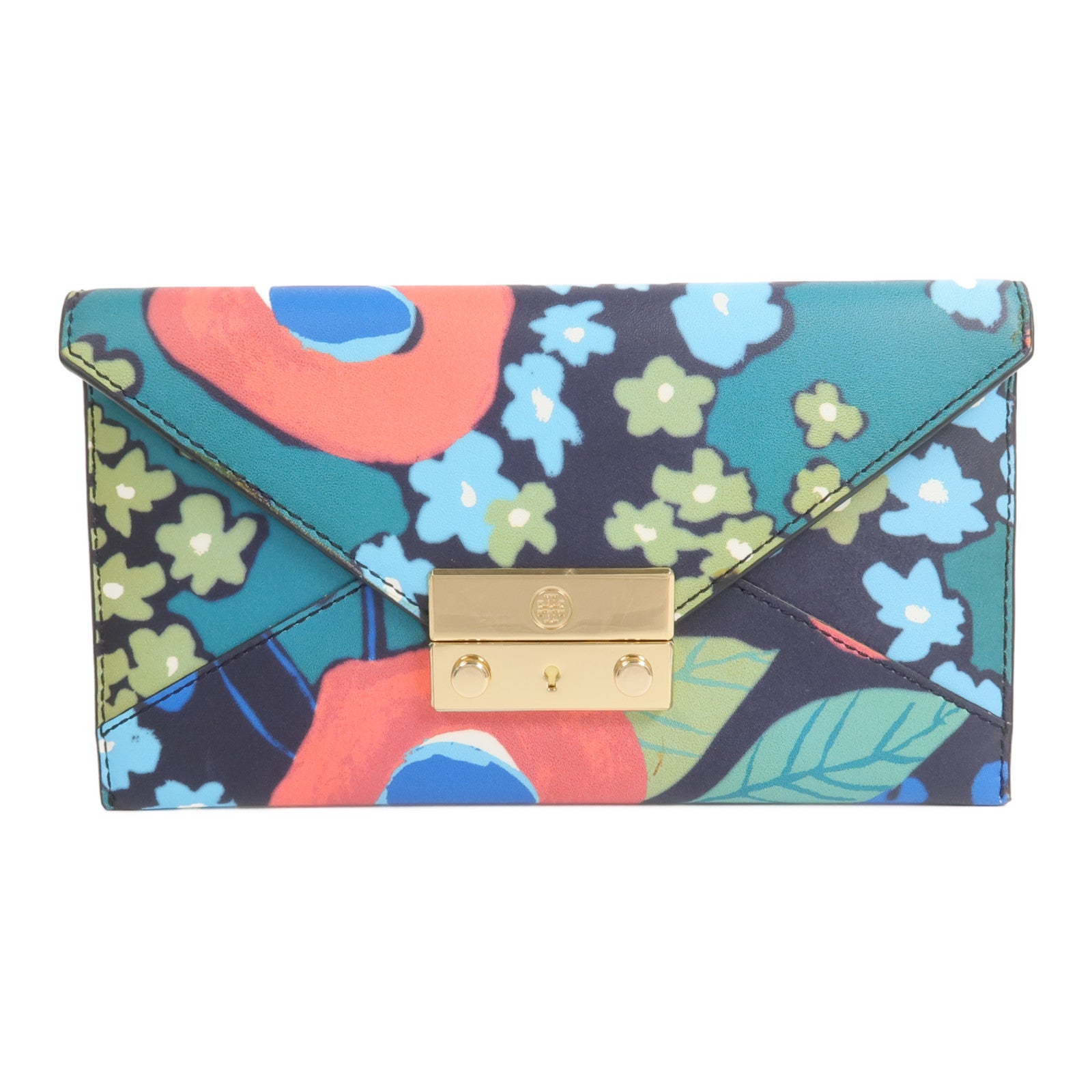 Tory Burch Saffiano皮革Juliette Envelope Wallet長錢包