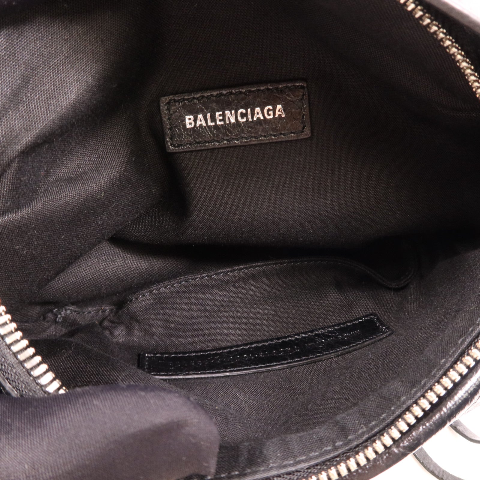 BALENCIAGA 牛皮皮革Cagole Belt Pack銀扣腰包