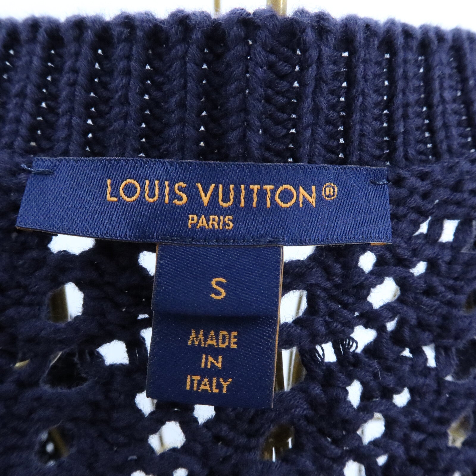 LOUIS VUITTON Cotton/Cashmere Cardigan針織