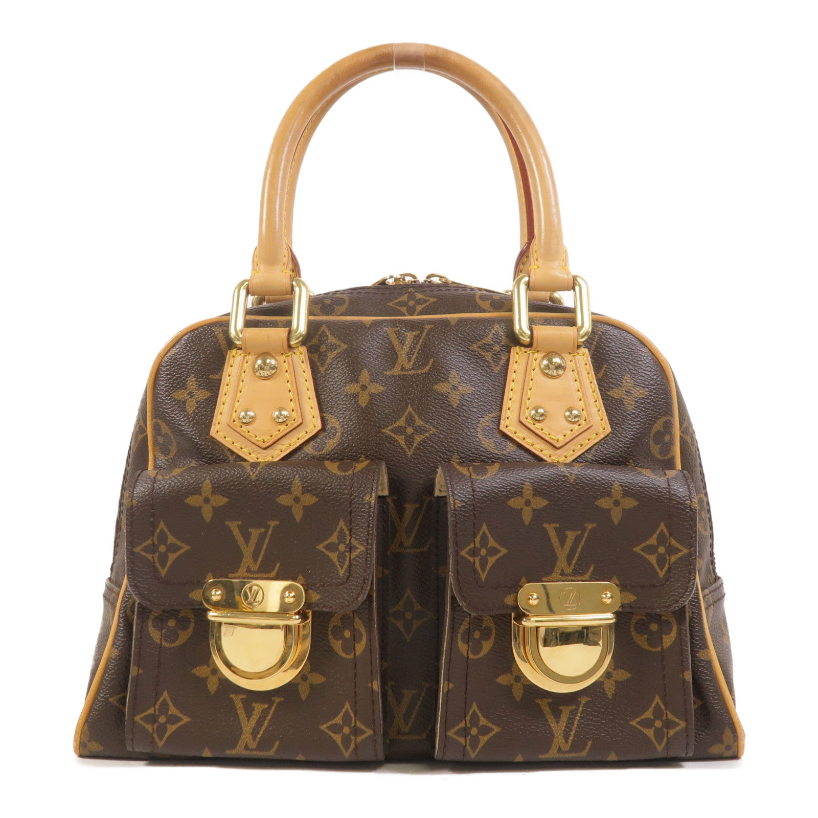 LOUIS VUITTON Monogram Manhattan PM手挽袋