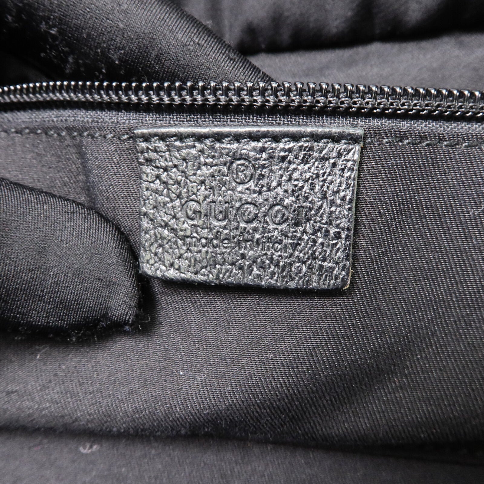 GUCCI 帆布Boston Bag肩背袋