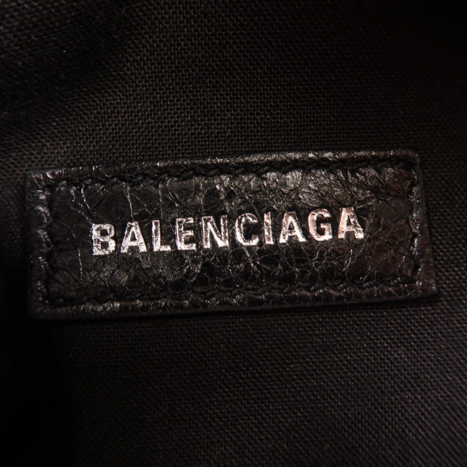 BALENCIAGA 牛皮皮革Cagole Belt Pack銀扣腰包