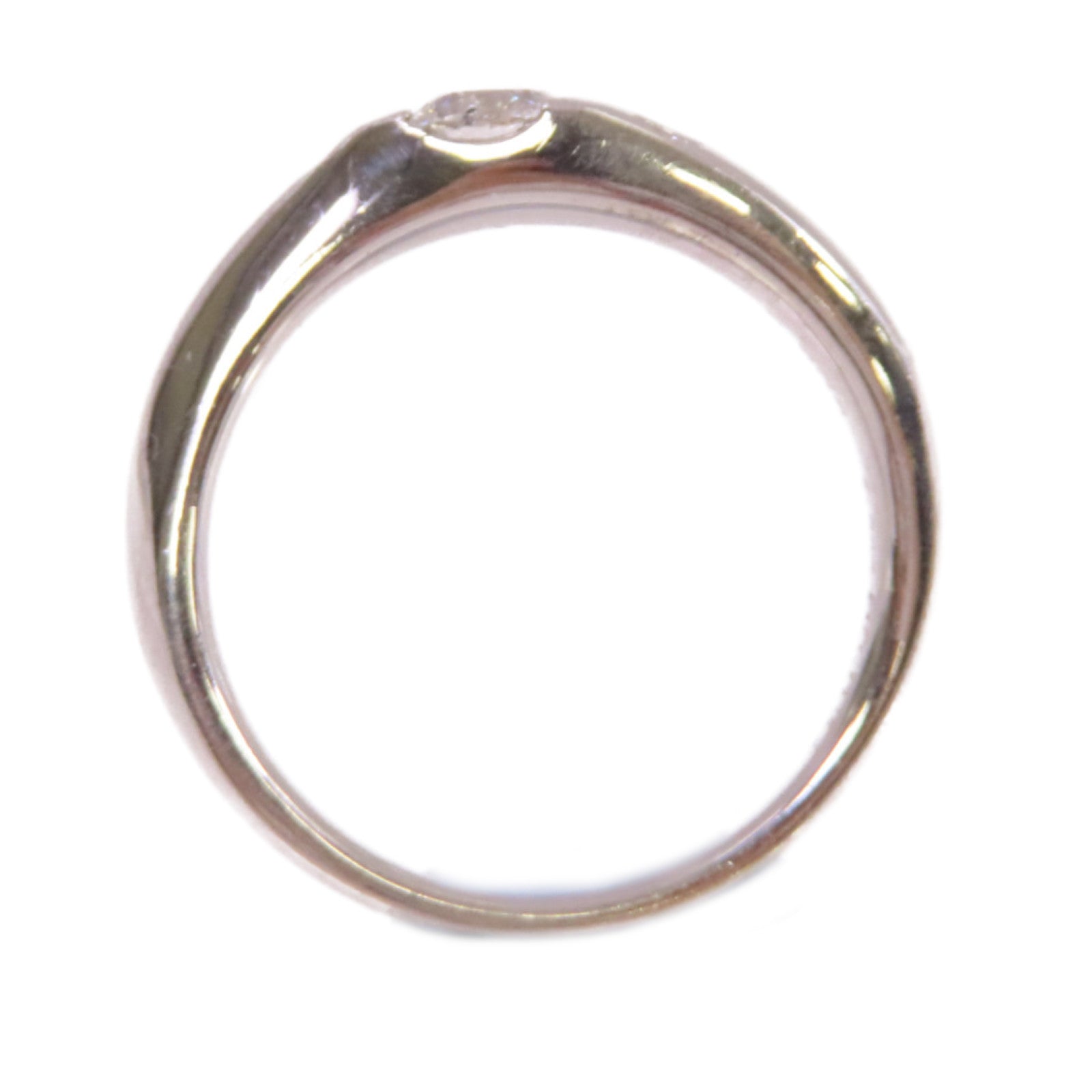 JEWELRY 【激減優惠】PT900鉑金Diamond Ring 0.303ct/0.024ct鑽石戒指US#5.75