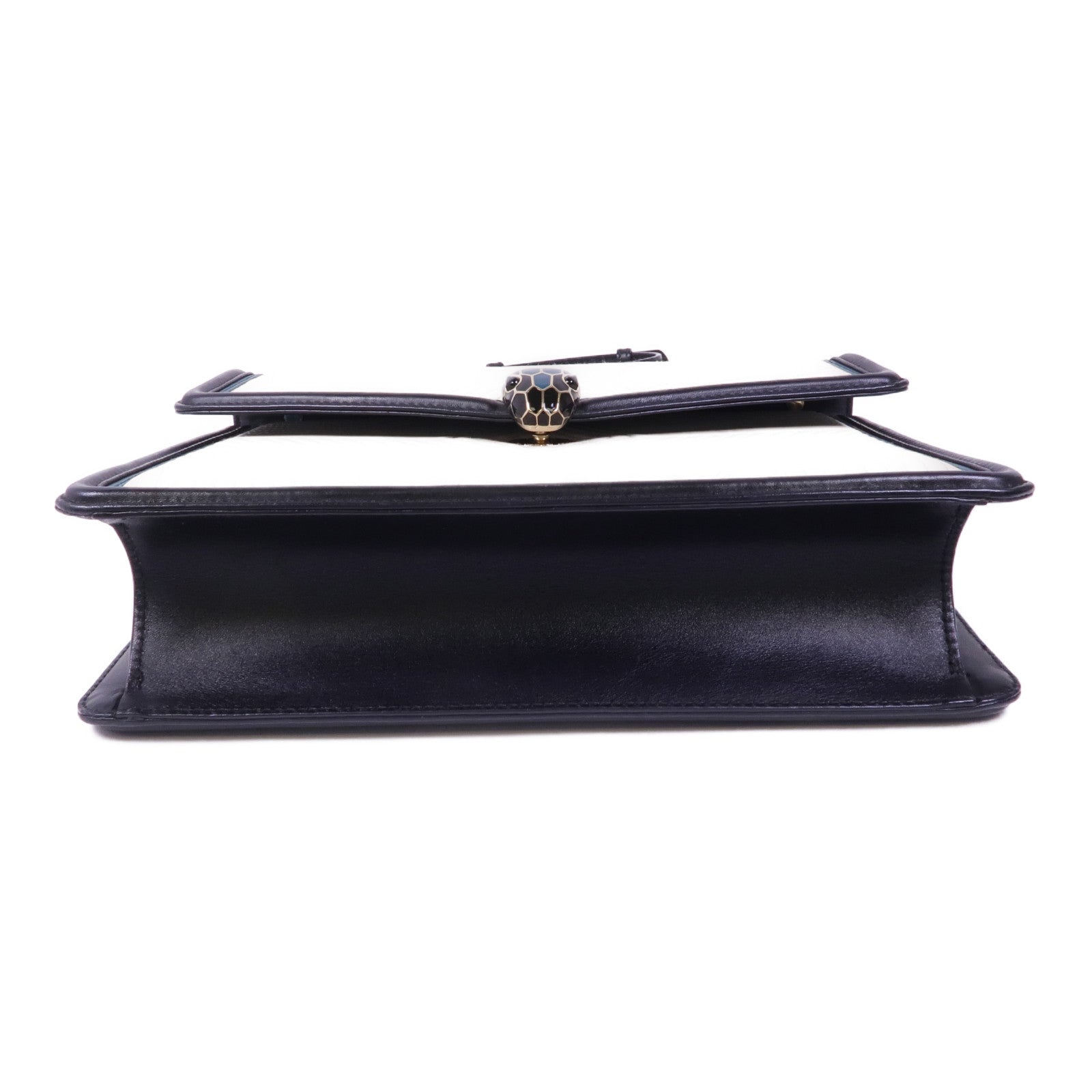BVLGARI 【激減優惠】皮革Serpenti Forever Bag金扣鏈帶肩背袋