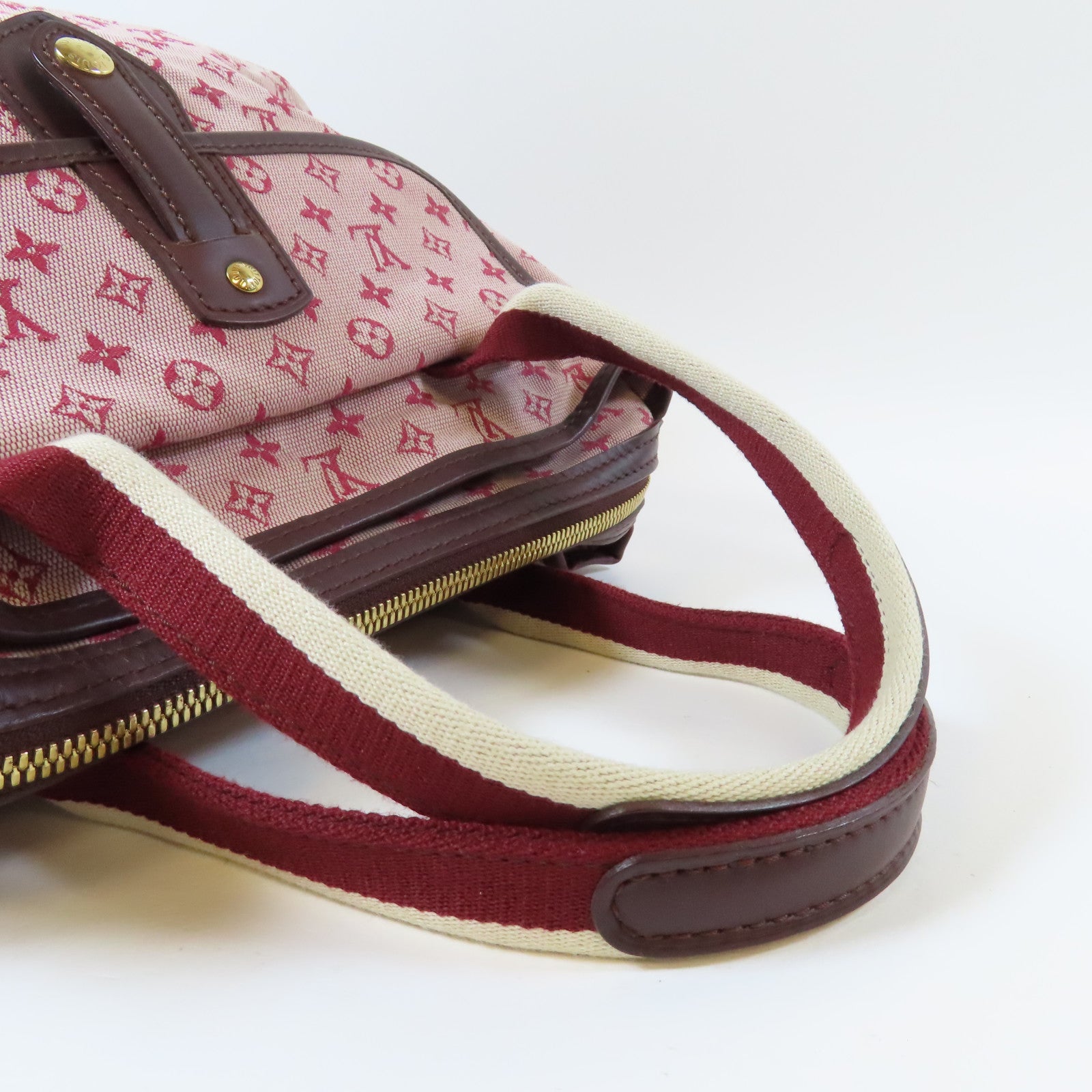 LOUIS VUITTON 【激減優惠】Monogram Mini Sac Marie Kate金扣手挽袋粉紅色