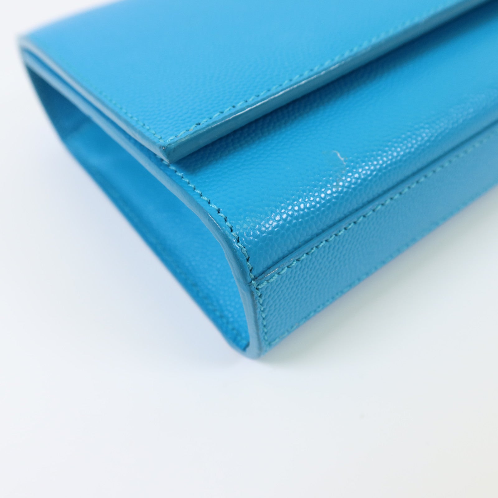 SAINT LAURENT 牛皮皮革Clutch Bag金扣手拿包