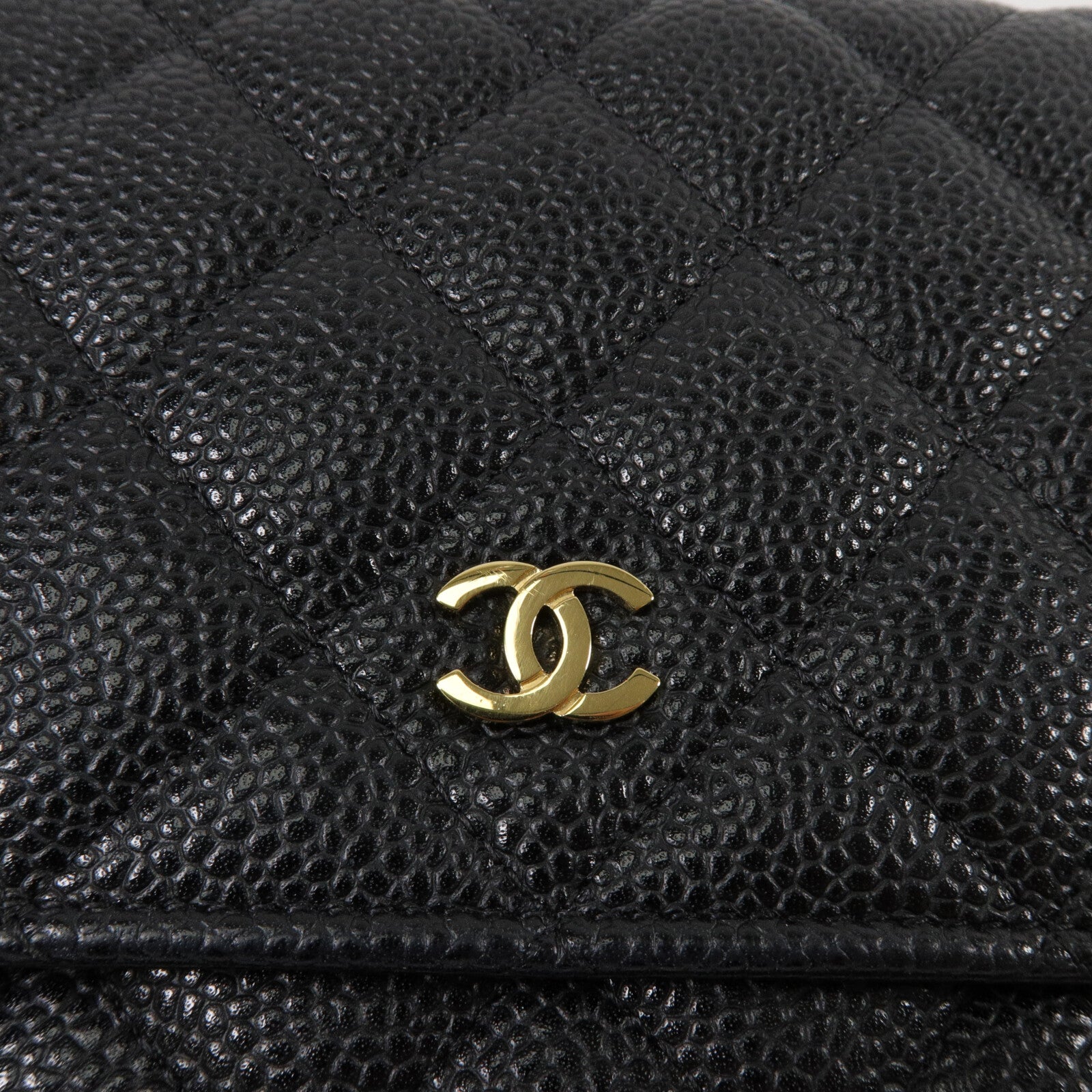 CHANEL 牛皮皮革Wallet On Chain鏈帶肩背袋
