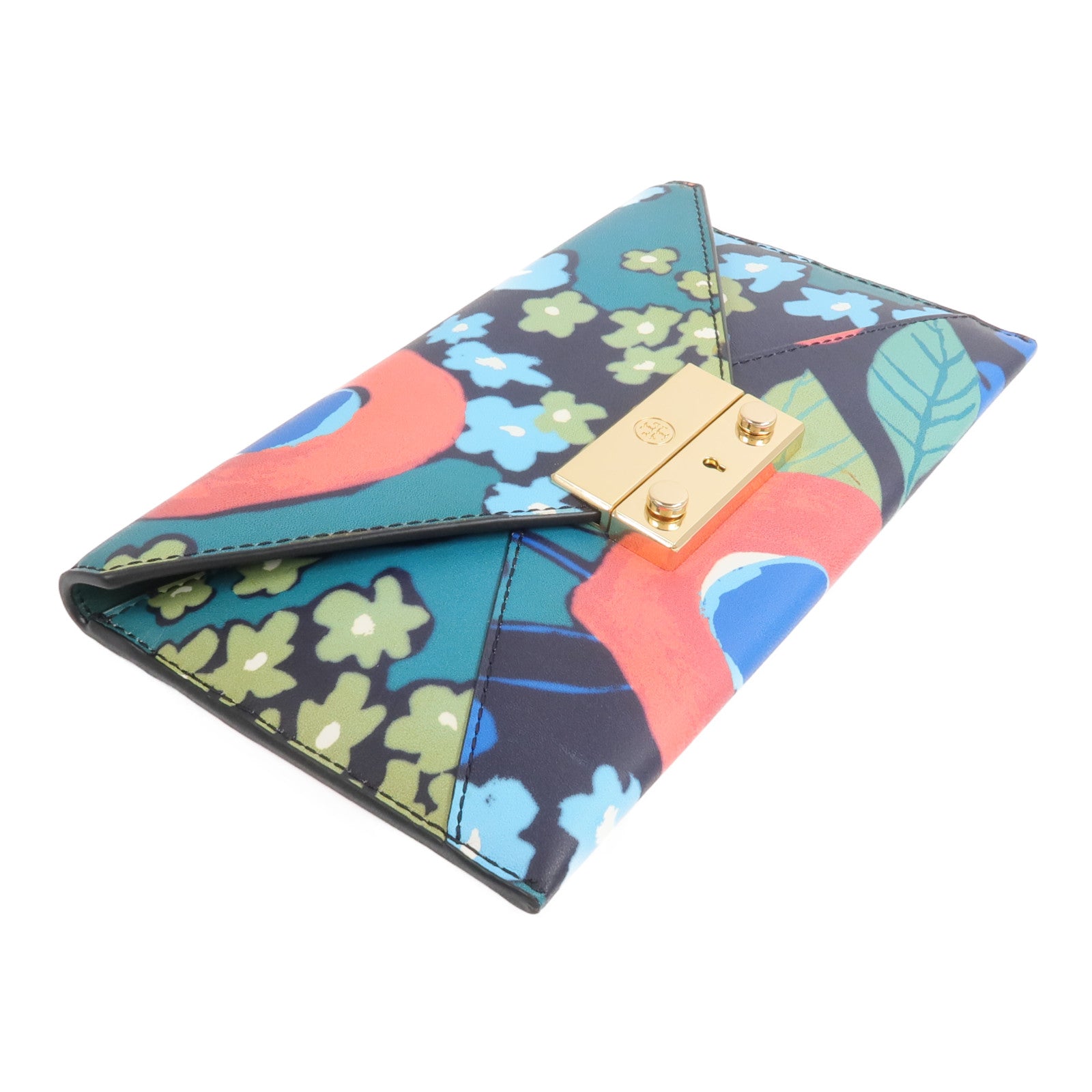 Tory Burch Saffiano皮革Juliette Envelope Wallet長錢包