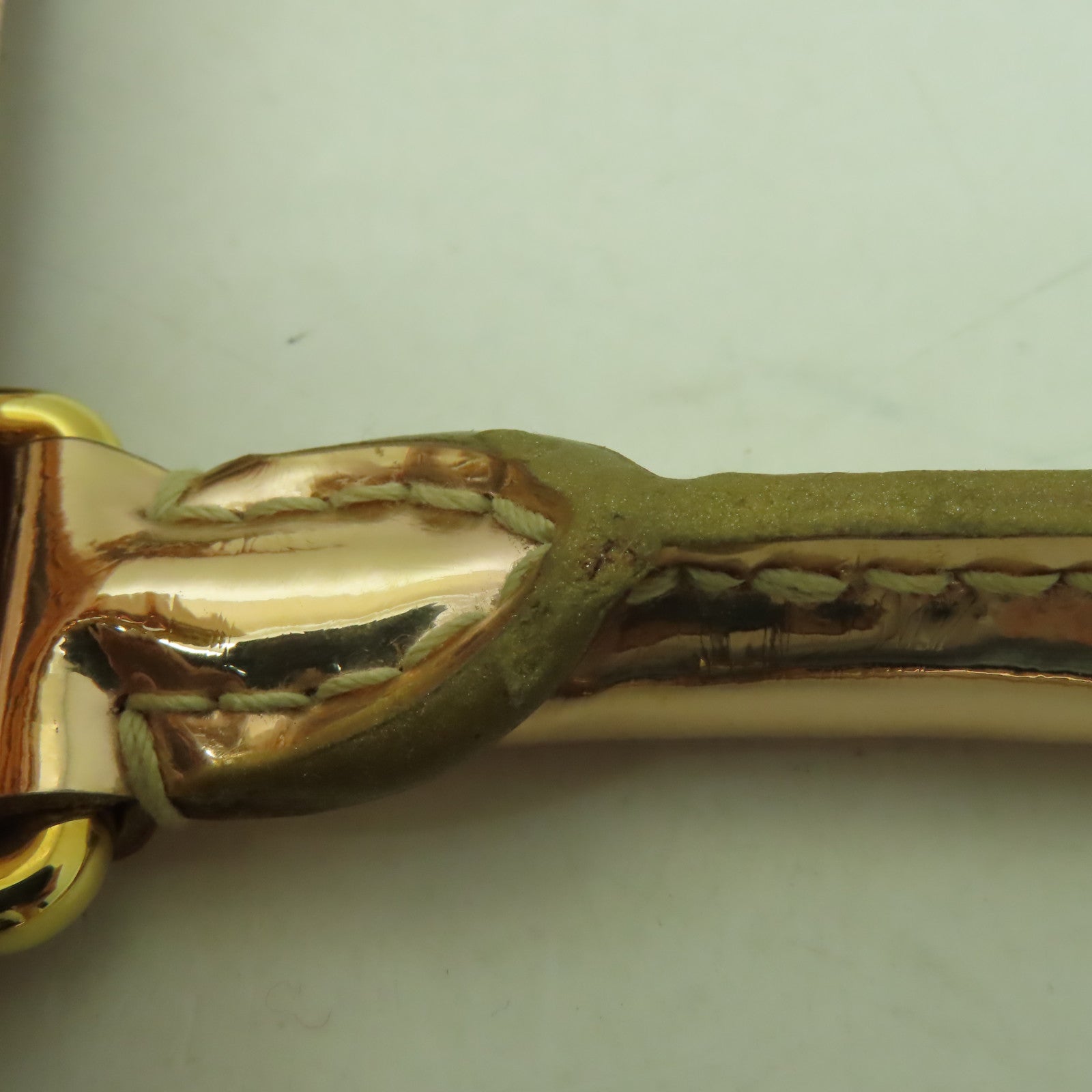 LOUIS VUITTON Monogram Miroir Sac Plat Gold金扣手挽袋金色