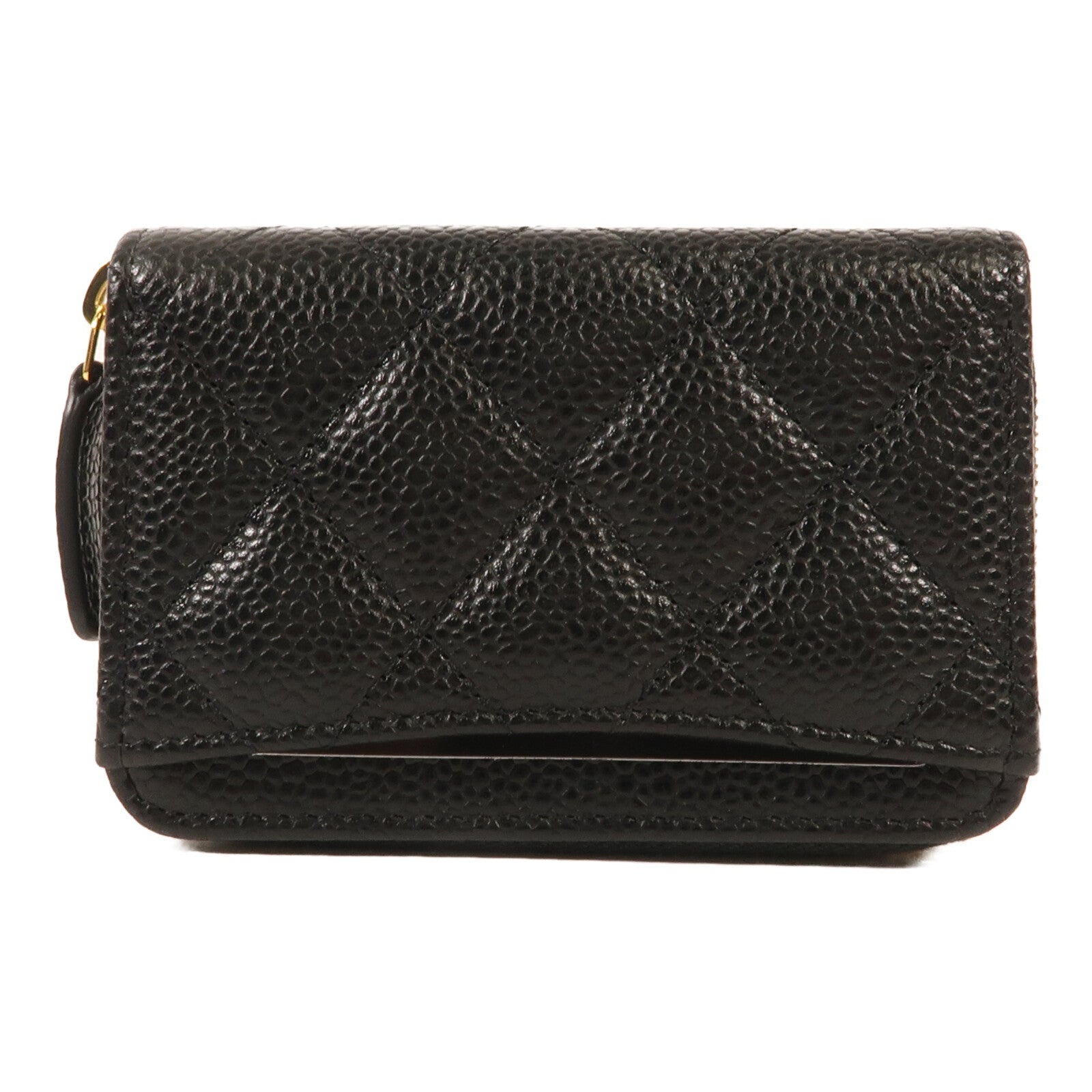 CHANEL 牛皮皮革Card Case金扣卡片套