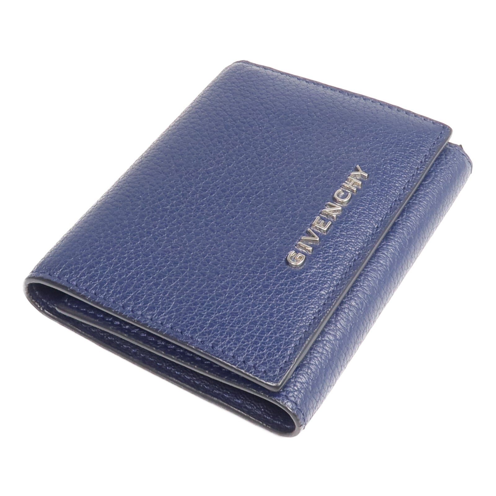 GIVENCHY 牛皮皮革Pandora Trifold Wallet銀扣錢包