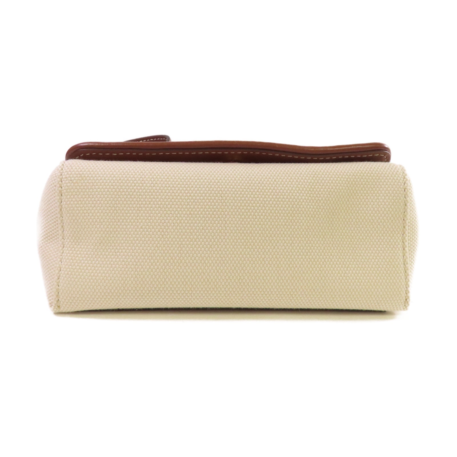 BURBERRY 帆布Shoulder Bag金扣肩背袋杏色/啡色