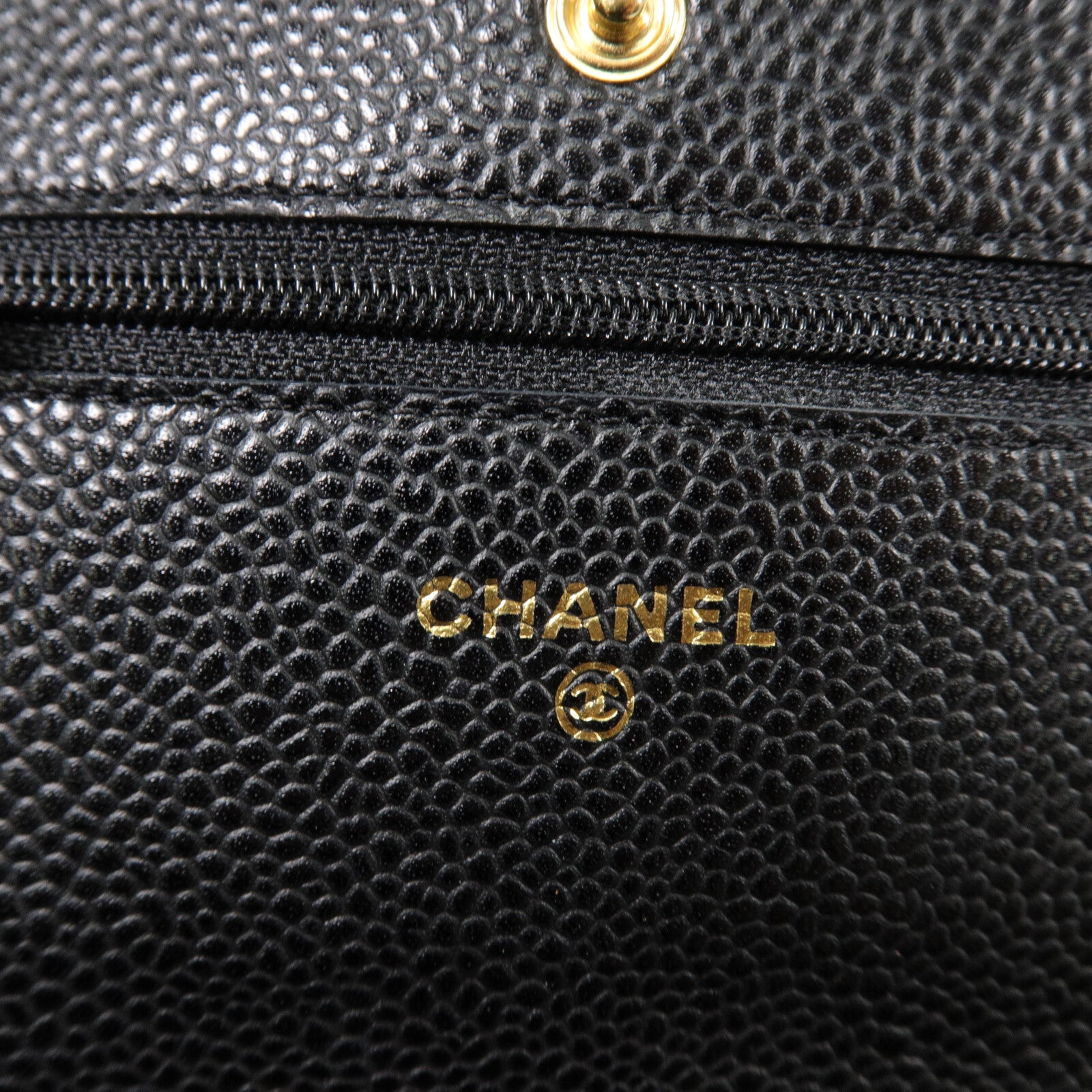 CHANEL 牛皮皮革Wallet On Chain鏈帶肩背袋