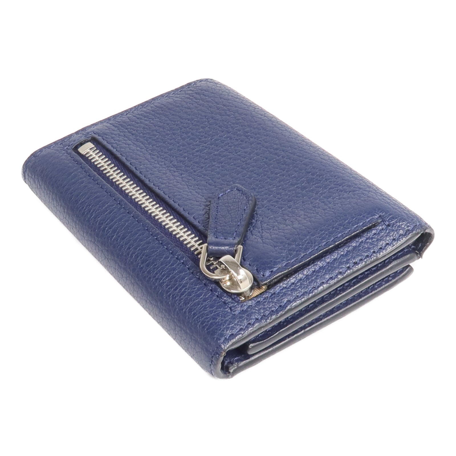 GIVENCHY 牛皮皮革Pandora Trifold Wallet銀扣錢包