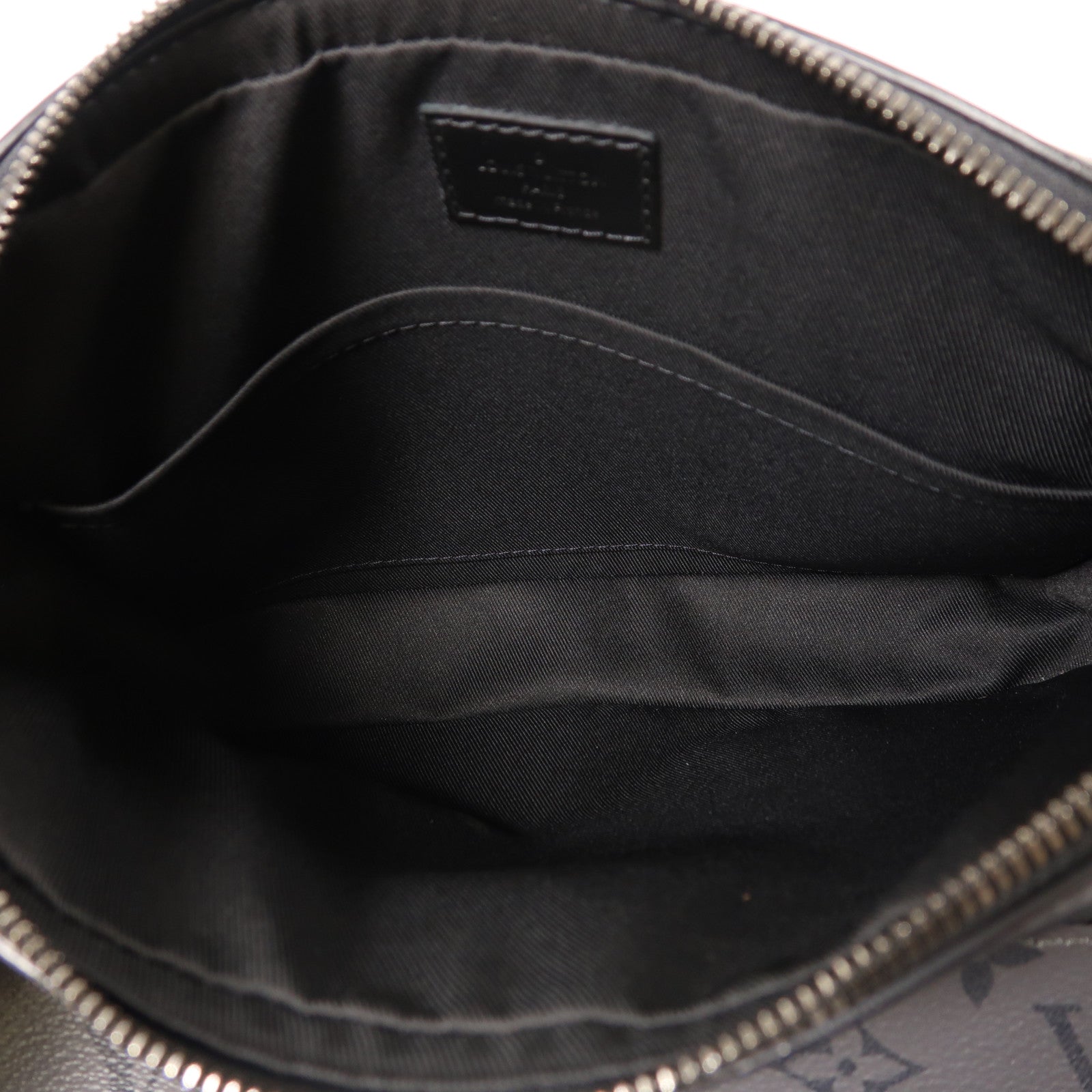 LOUIS VUITTON Monogram Eclipse Reverse Trio Messenger肩背袋