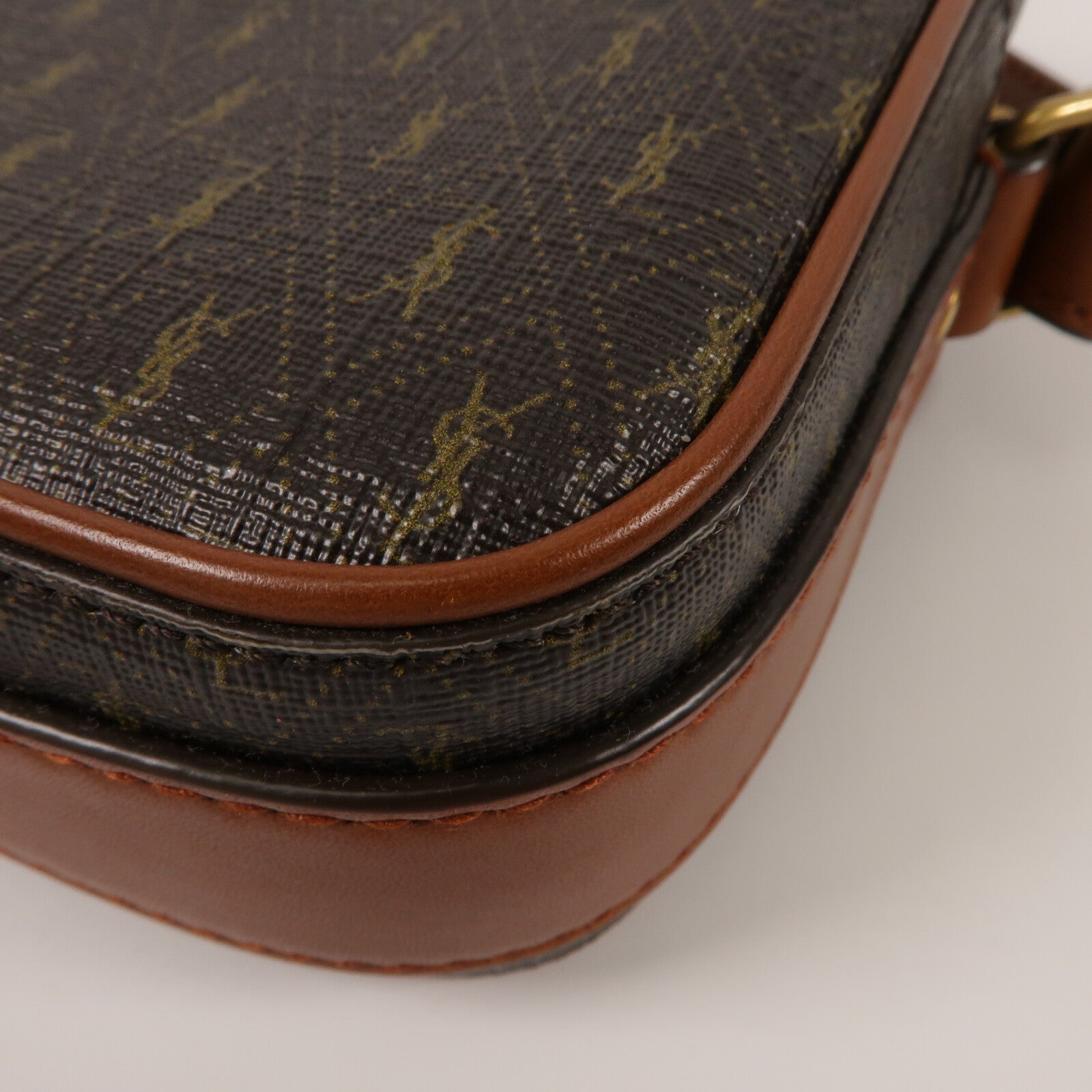 SAINT LAURENT 塗層帆布Camera Bag肩背袋