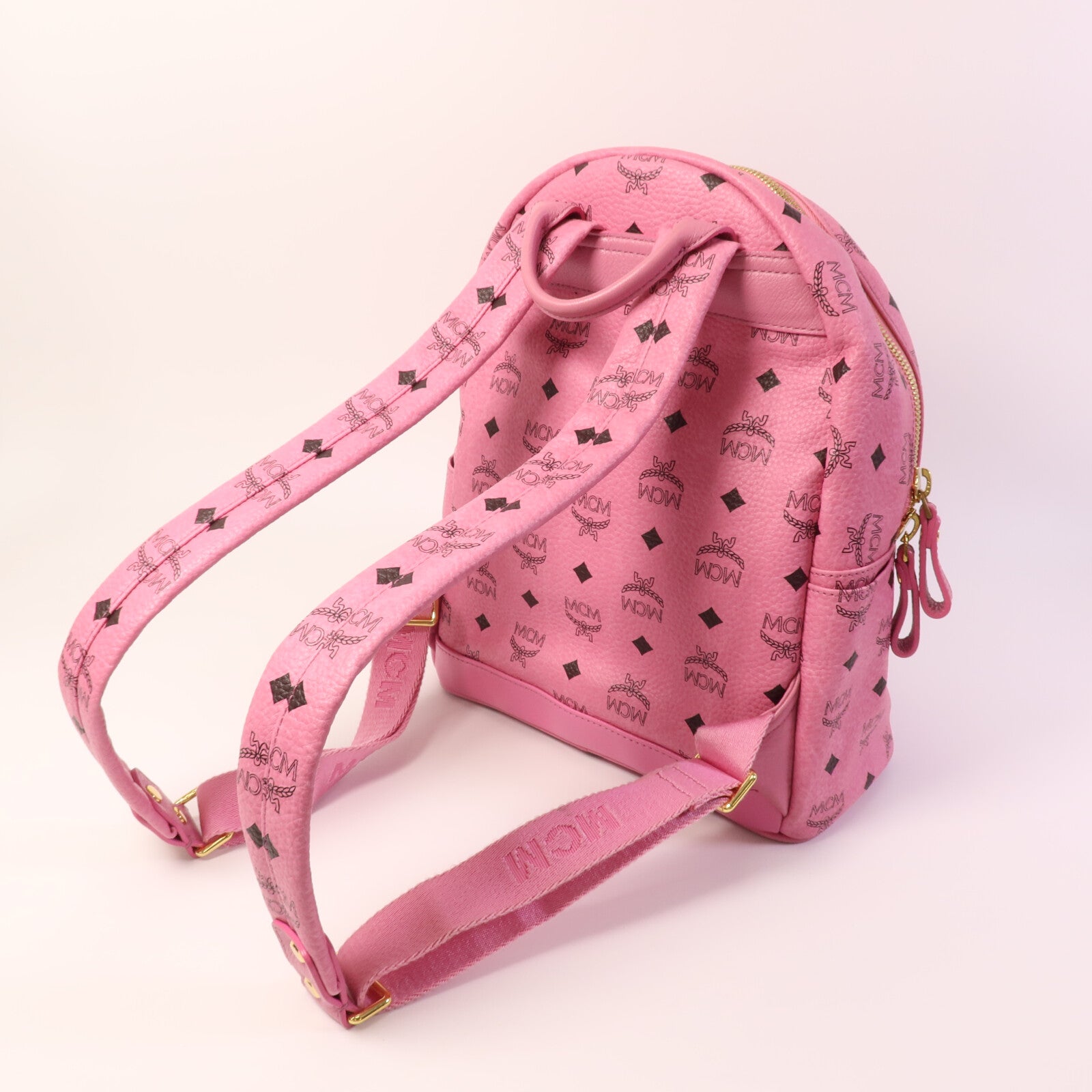 MCM 塗層帆布Stark Backpack背包
