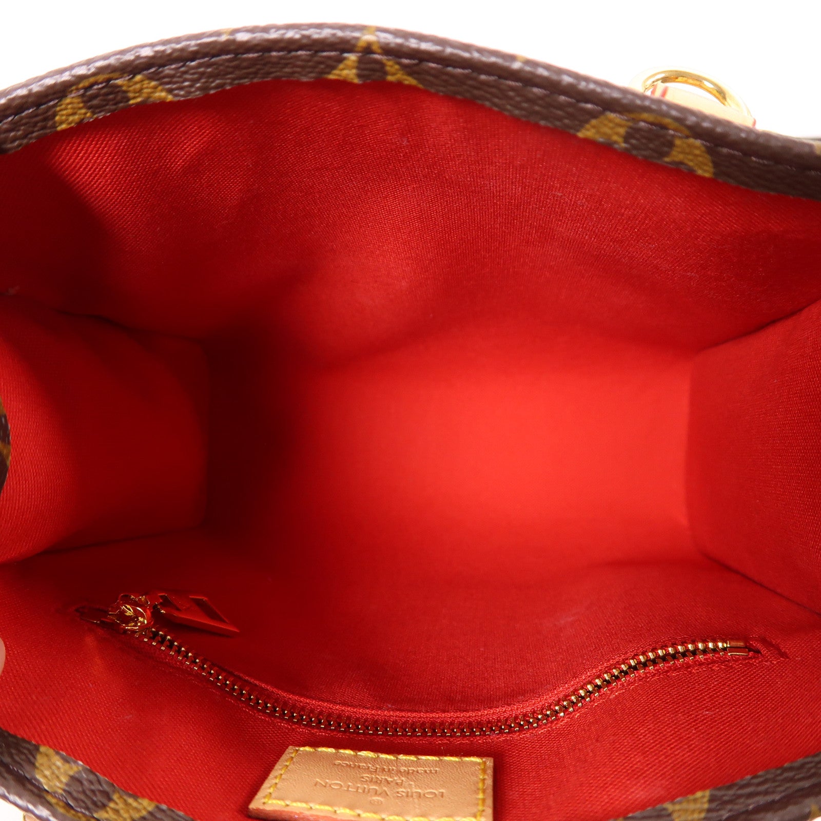 LOUIS VUITTON LV GHW Sac Plat BB 2 Way Shoulder Bag M46265 Monogram Brown