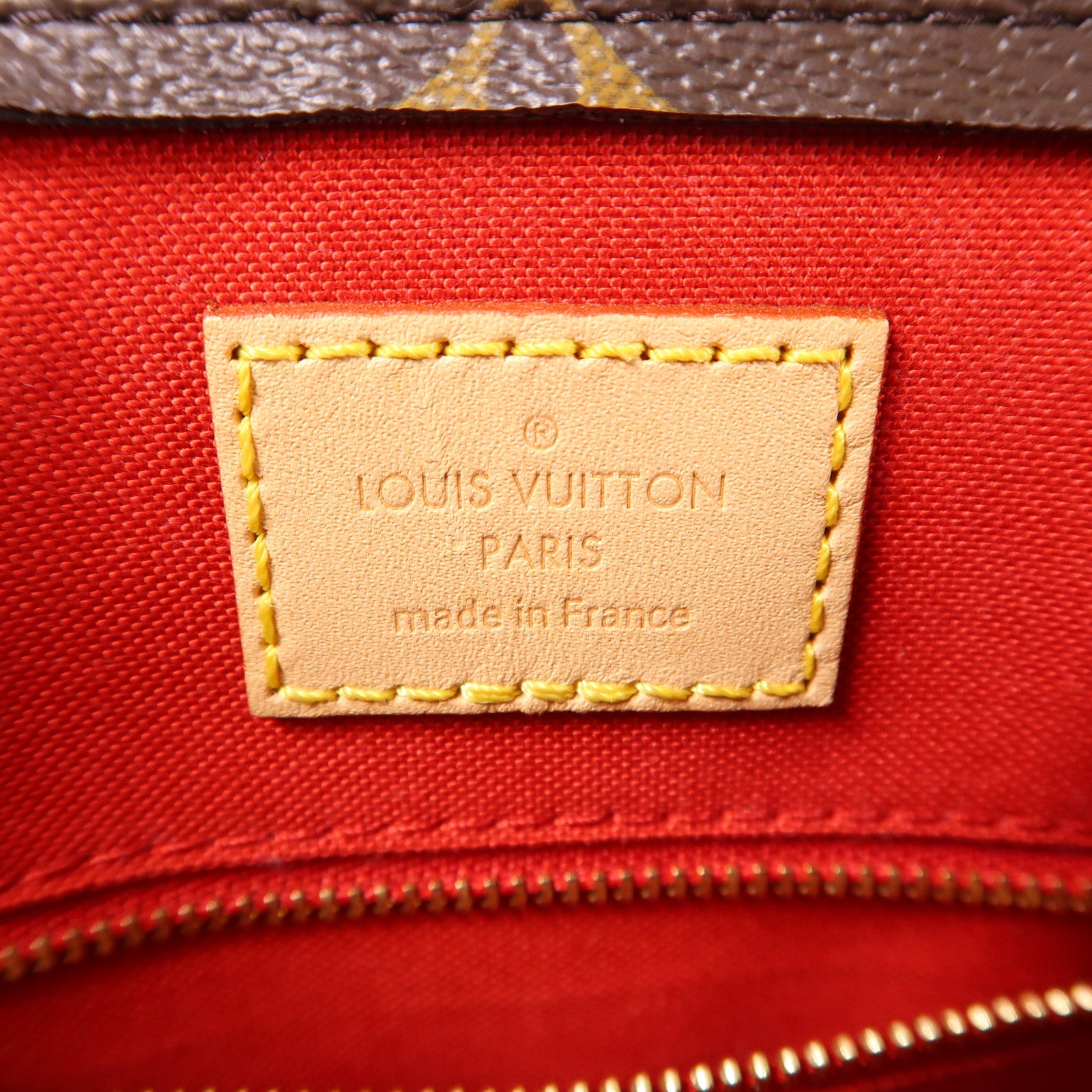 LOUIS VUITTON LV GHW Sac Plat BB 2 Way Shoulder Bag M46265 Monogram Brown