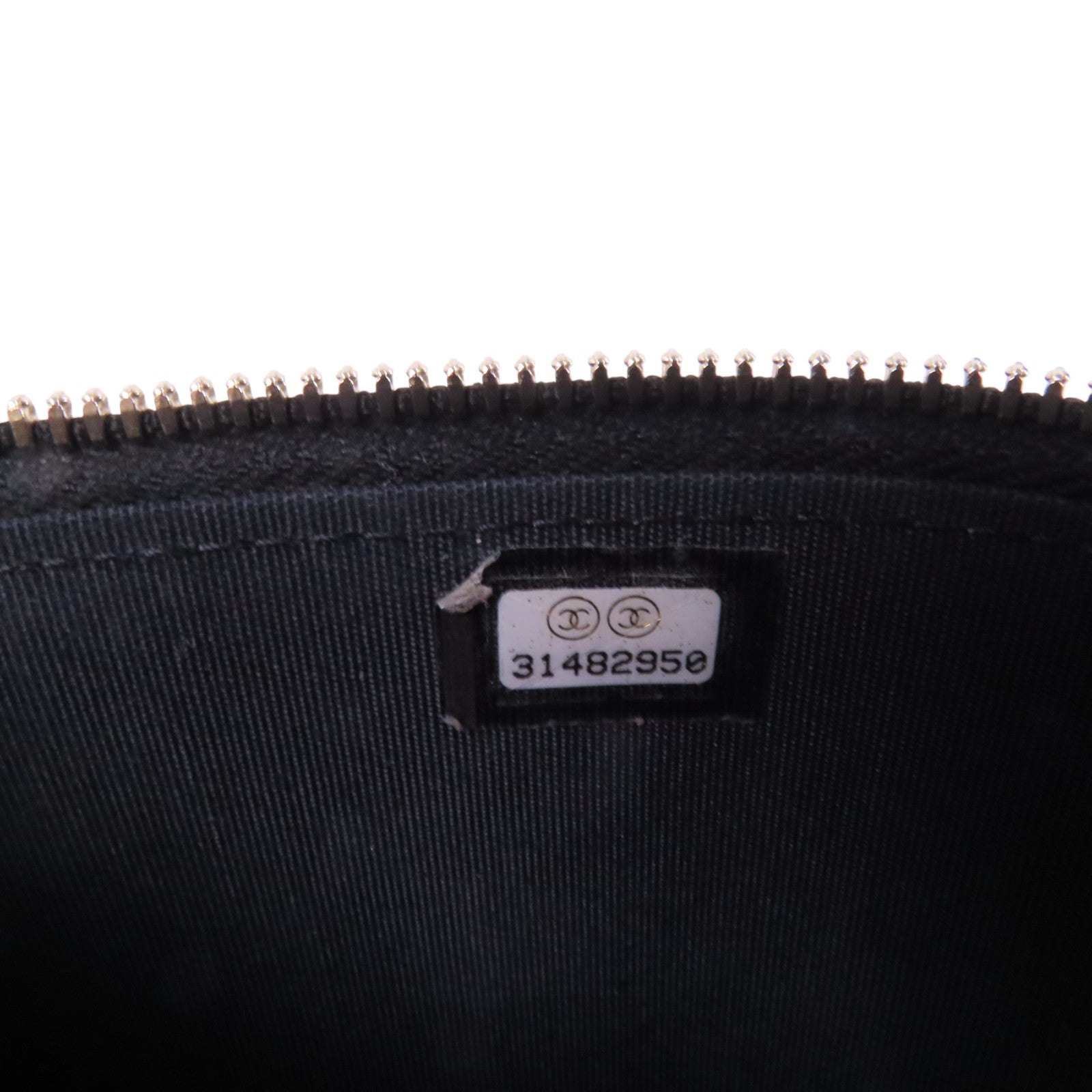 CHANEL 羊皮皮革Vanity Phone Case with Chain金扣鏈帶肩背袋