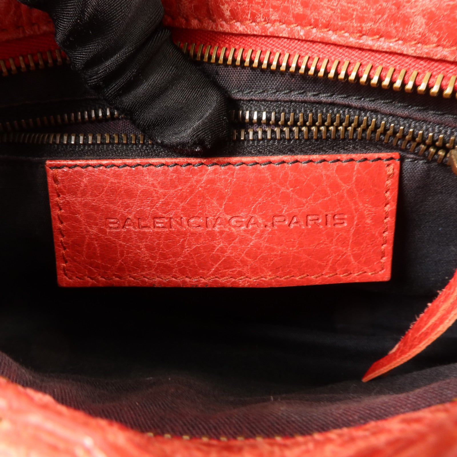 BALENCIAGA 羊皮皮革Mini City手挽肩背兩用袋