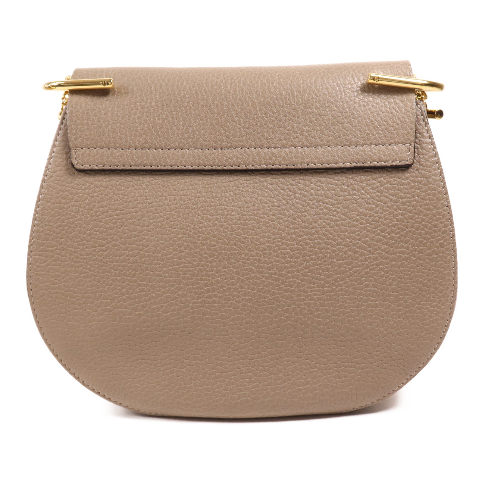 Chloe 牛皮皮革Drew Bag金扣鏈帶肩背袋