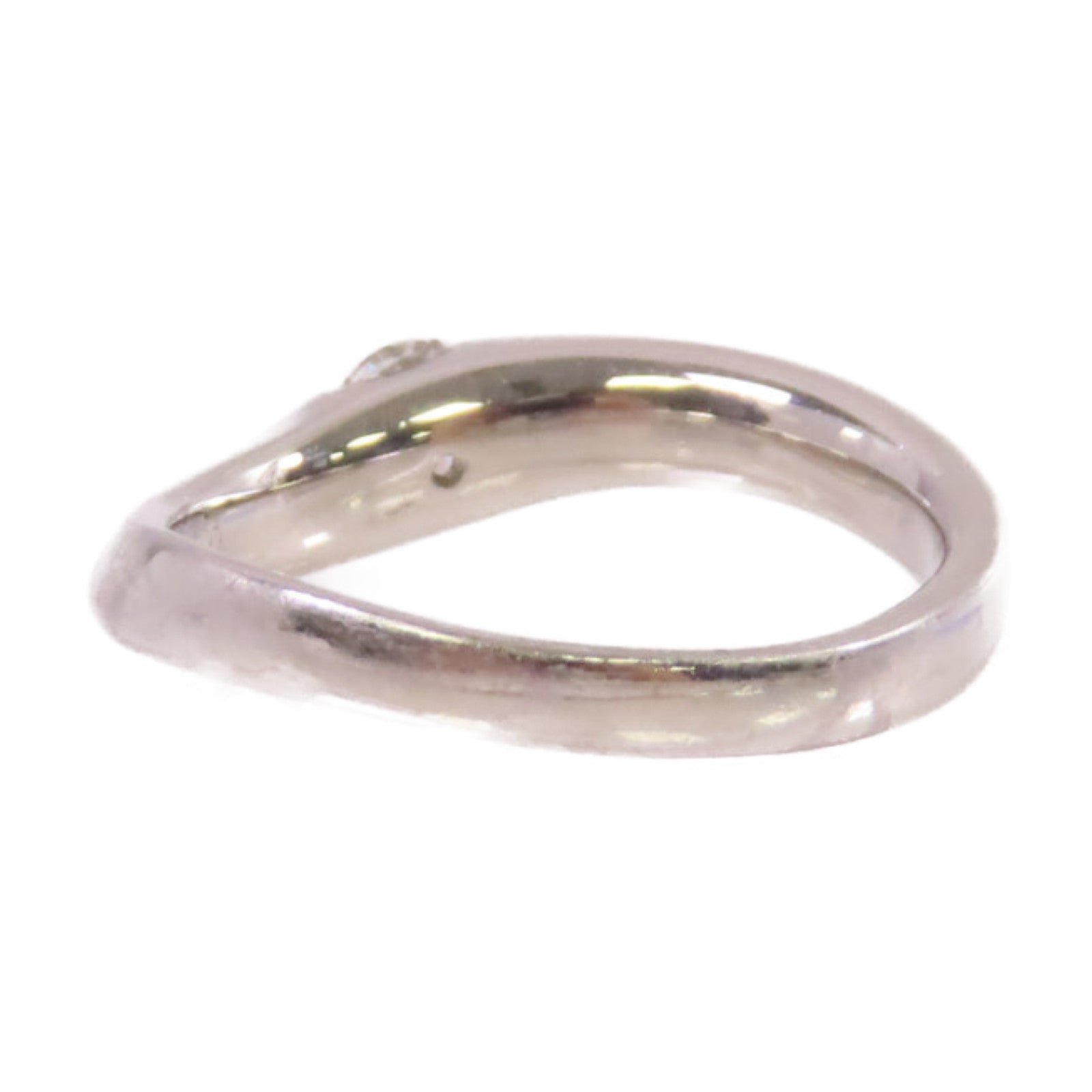 JEWELRY 【激減優惠】PT900鉑金Diamond Ring 0.303ct/0.024ct鑽石戒指US#5.75