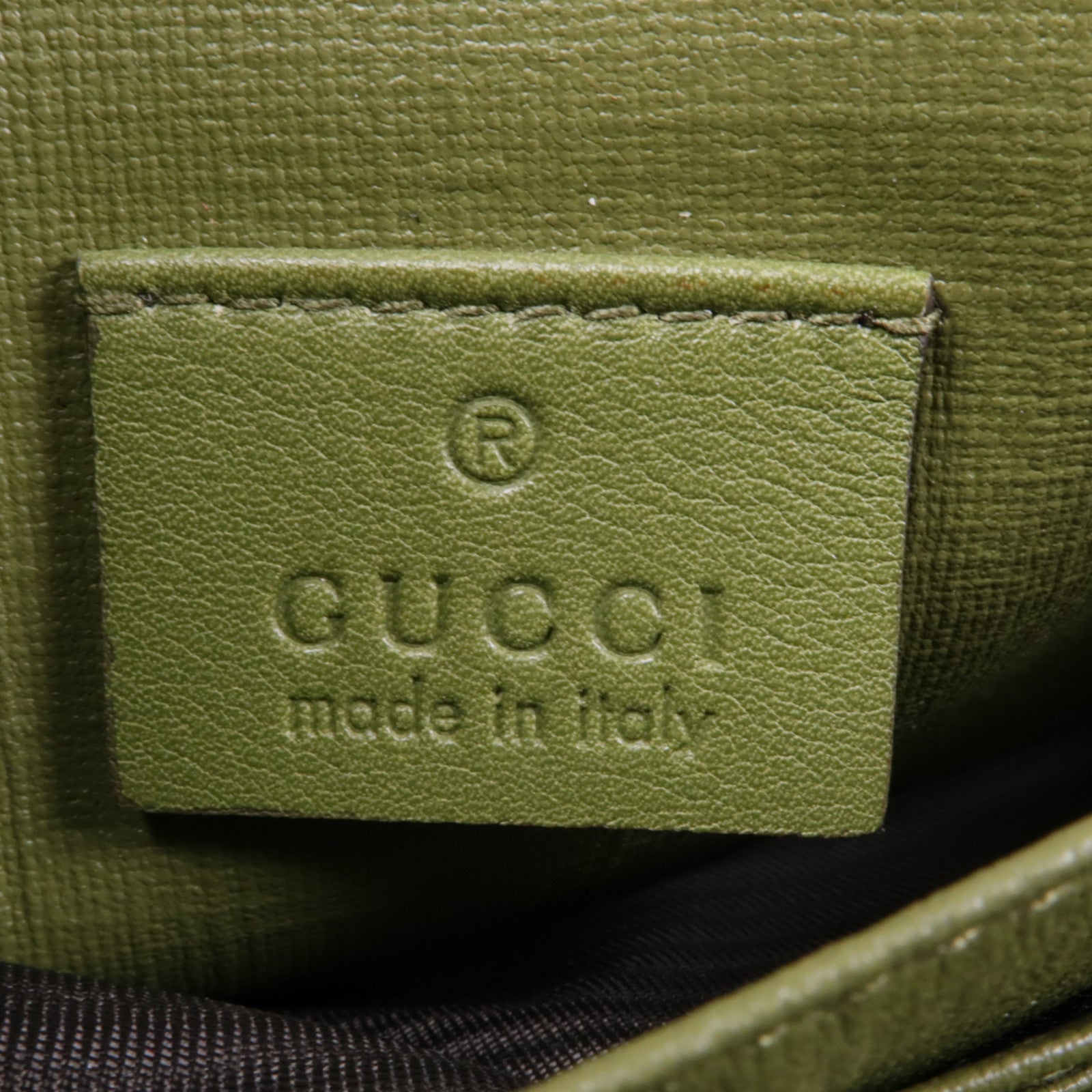 GUCCI 塗層帆布Long Wallet金扣長錢包