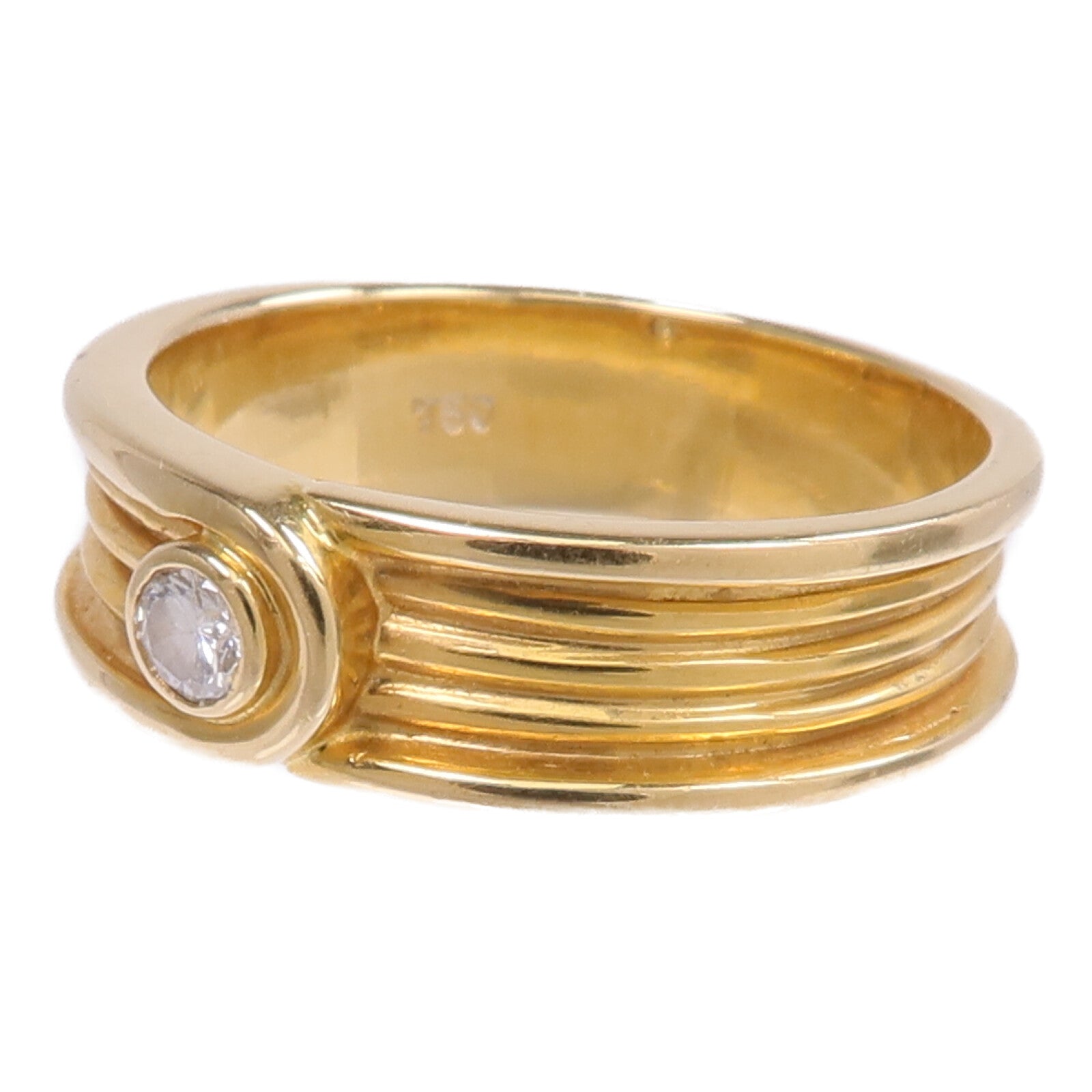 JEWELRY 18K黃金Diamond Ring鑽石戒指US#5
