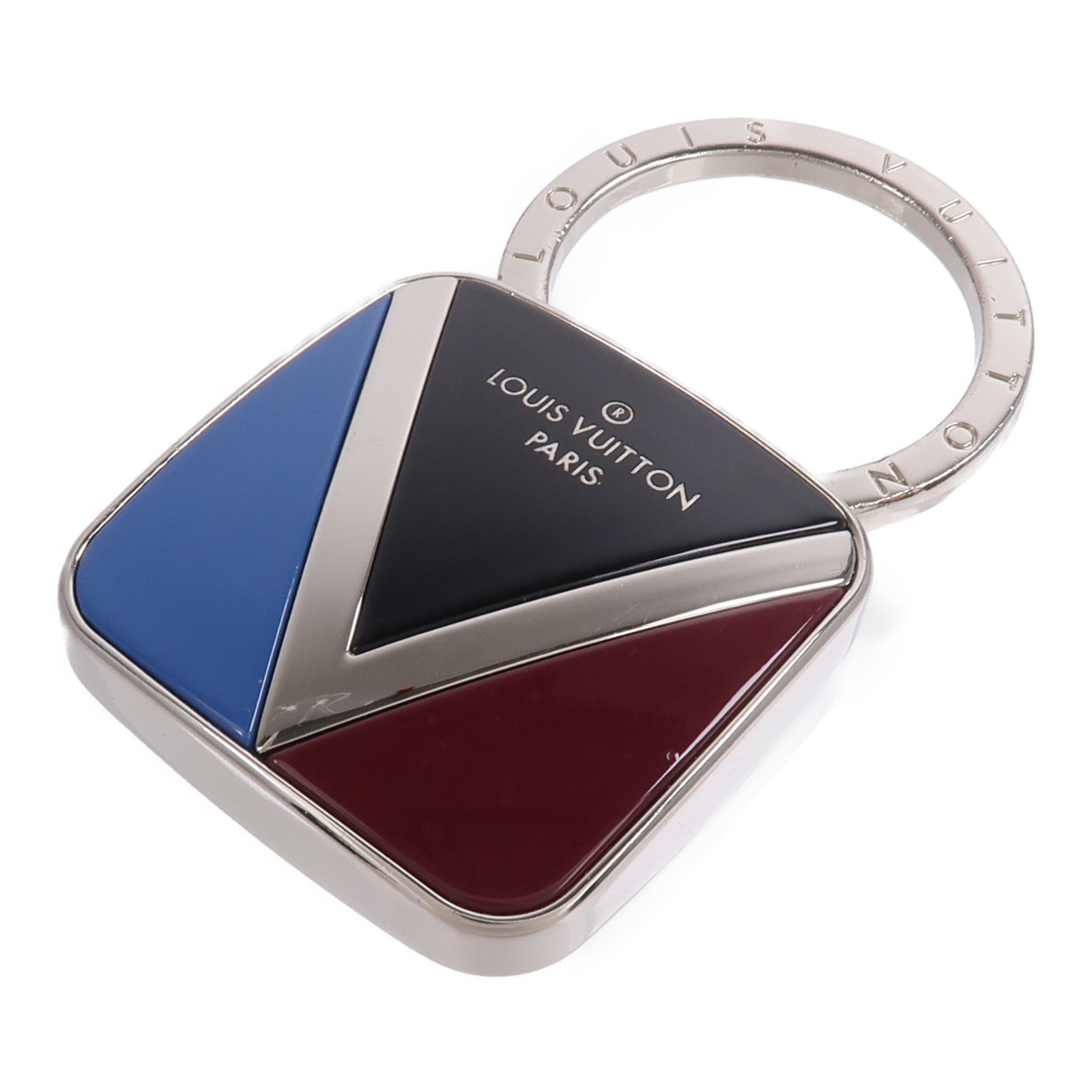 LOUIS VUITTON 金屬Gaston V Twist Key Ring鑰匙圈