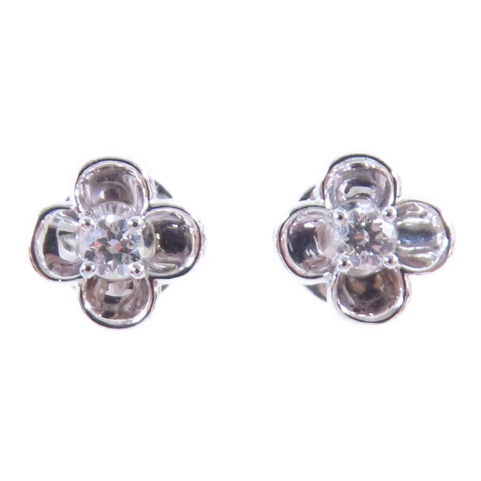 JEWELRY 【激減優惠】18K白金/鑽石Diamond Earrings耳環