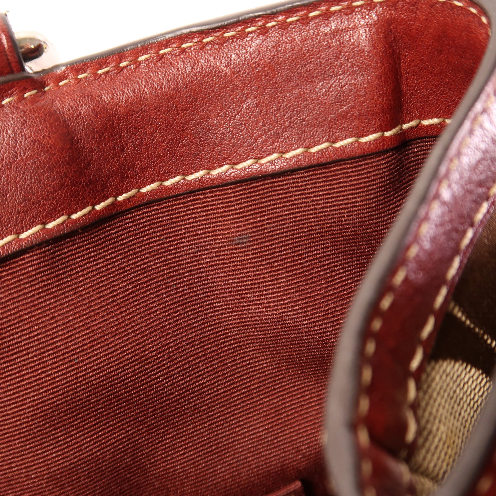 COACH 蛇皮皮革/帆布/皮革Shoulder Bag銀扣肩背袋