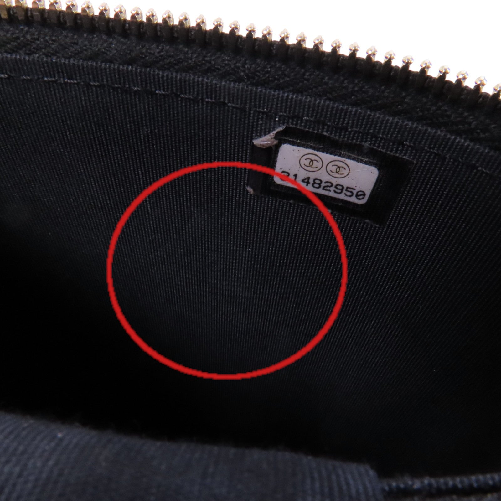 CHANEL 羊皮皮革Vanity Phone Case with Chain金扣鏈帶肩背袋