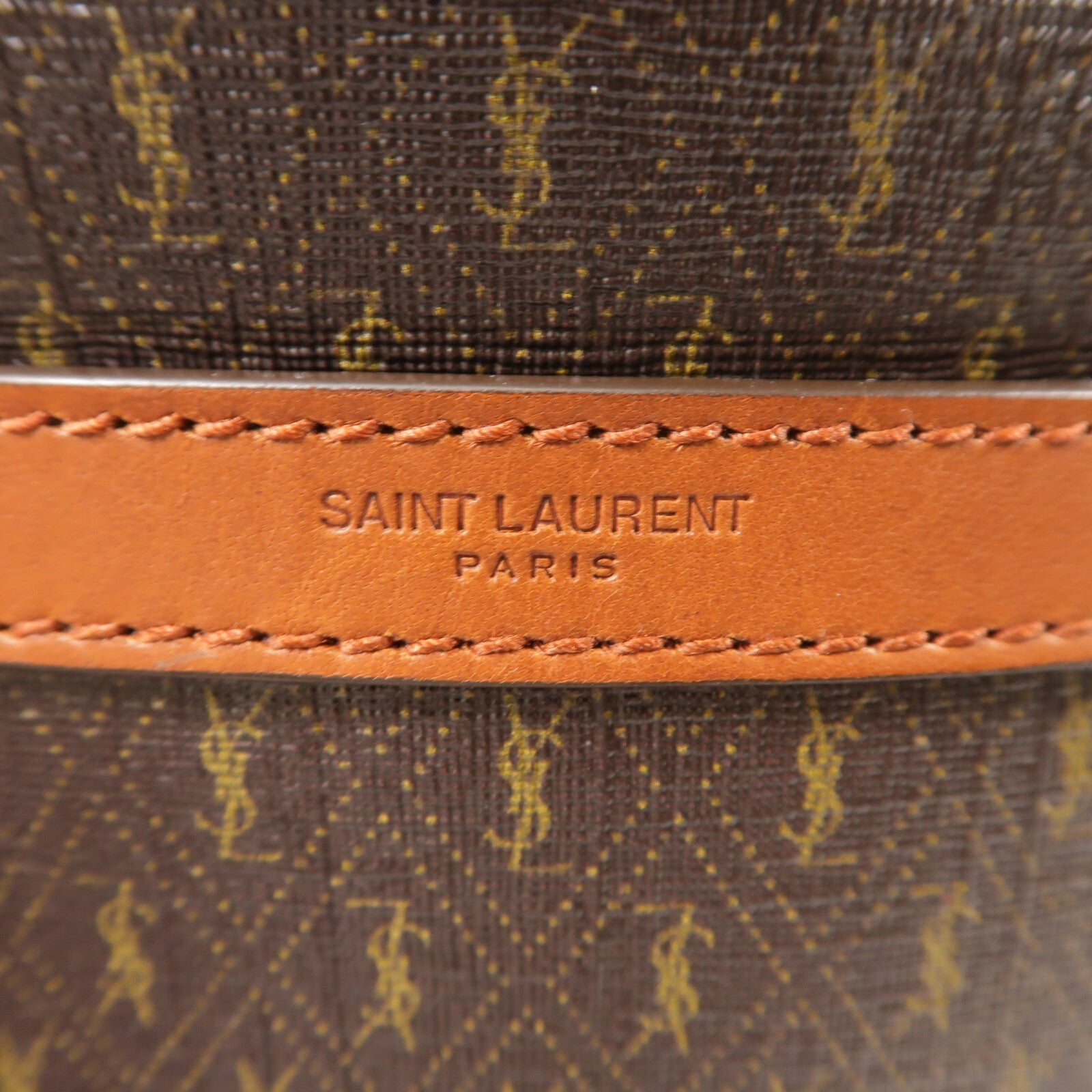SAINT LAURENT 塗層帆布Camera Bag肩背袋