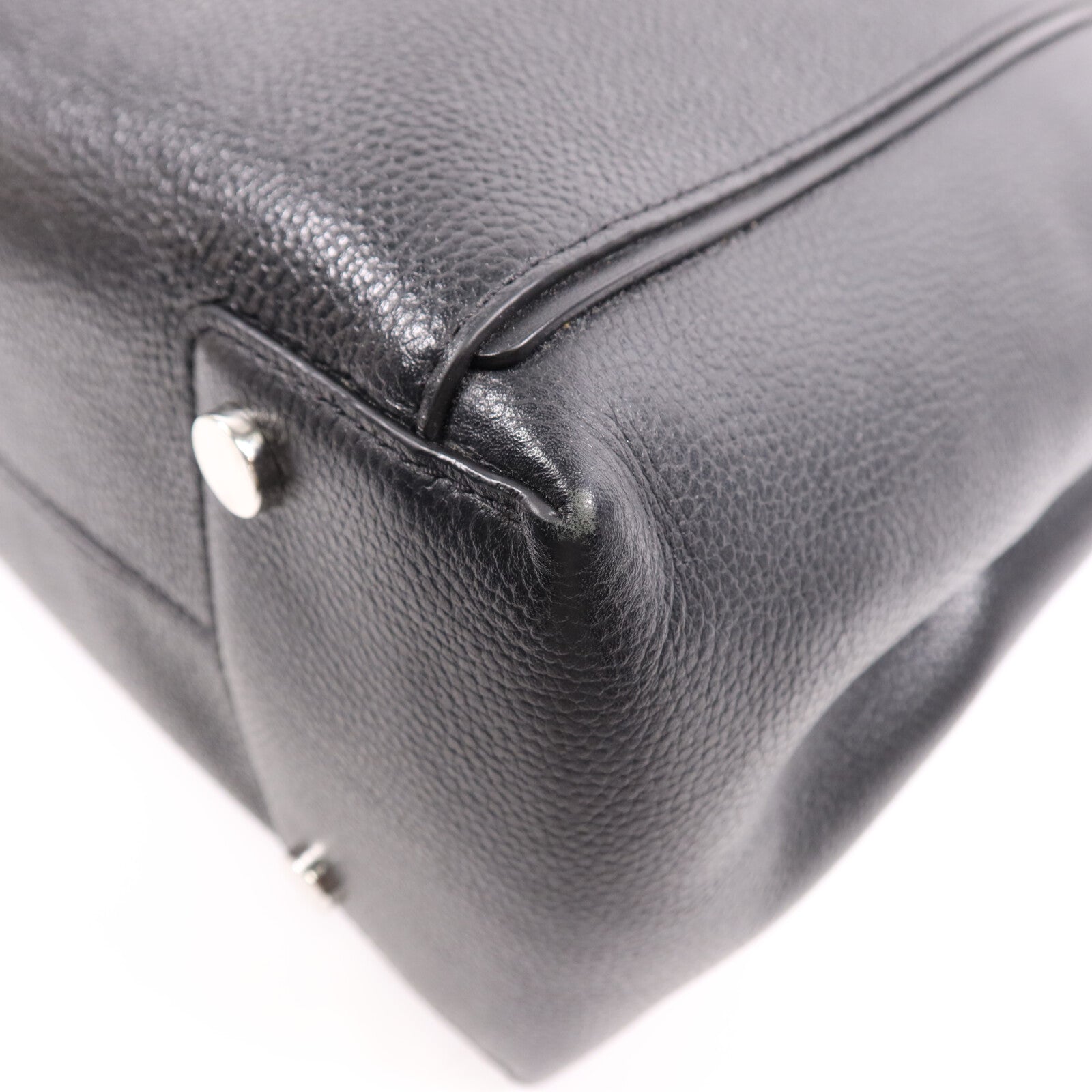 Michael Kors 牛皮皮革Shoulder Bag銀扣肩背袋