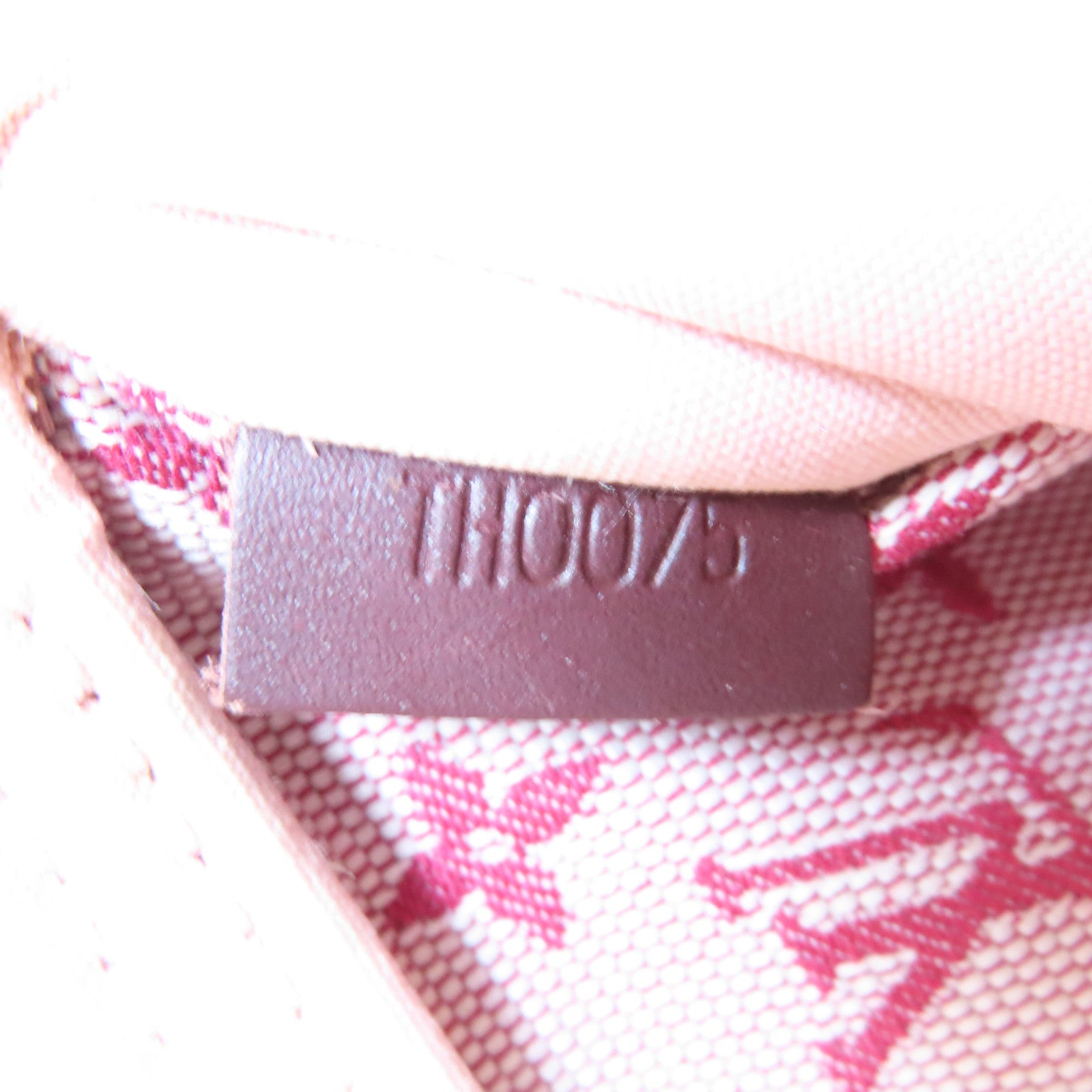 LOUIS VUITTON 【激減優惠】Monogram Mini Sac Marie Kate金扣手挽袋粉紅色