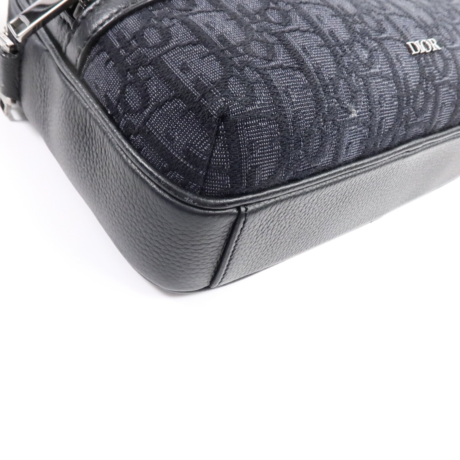 Dior 牛皮皮革/帆布Dior Rider Oblique肩背袋