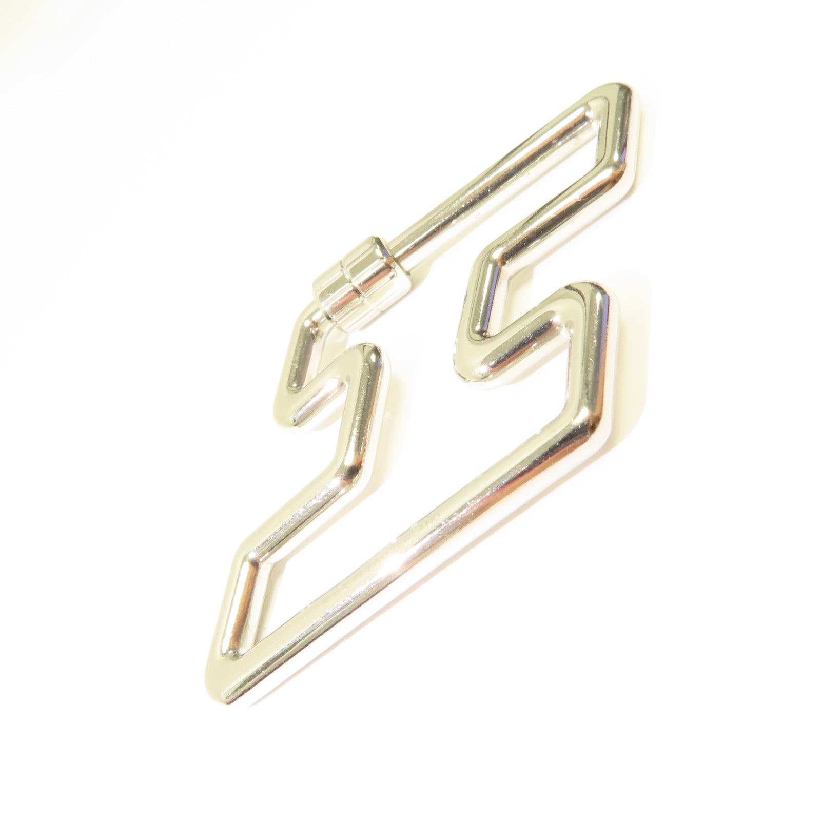 HERMES 金屬Key Charm鎖匙扣銀色