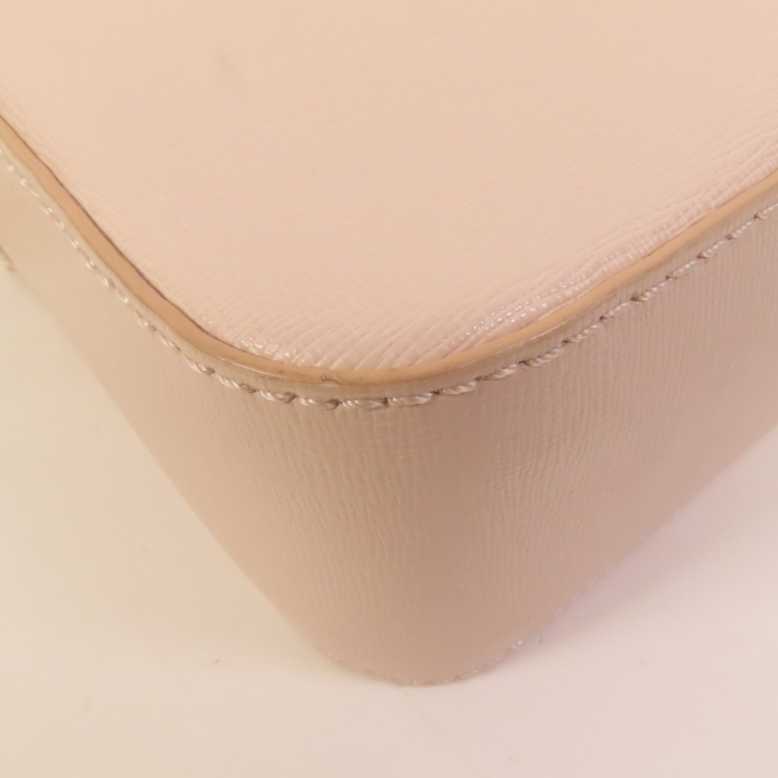 SELECTION 【激減優惠】牛皮皮革Shoulder Bag金扣肩背袋