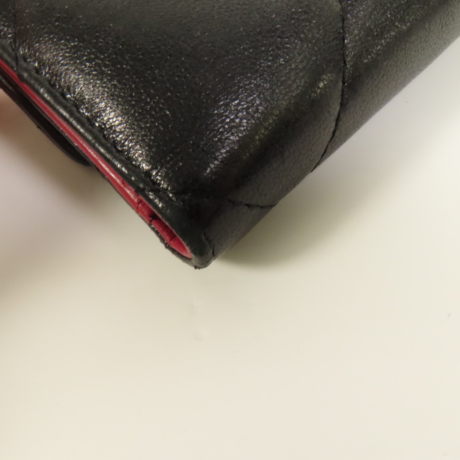 CHANEL 羊皮皮革C19 Wallet金扣錢包